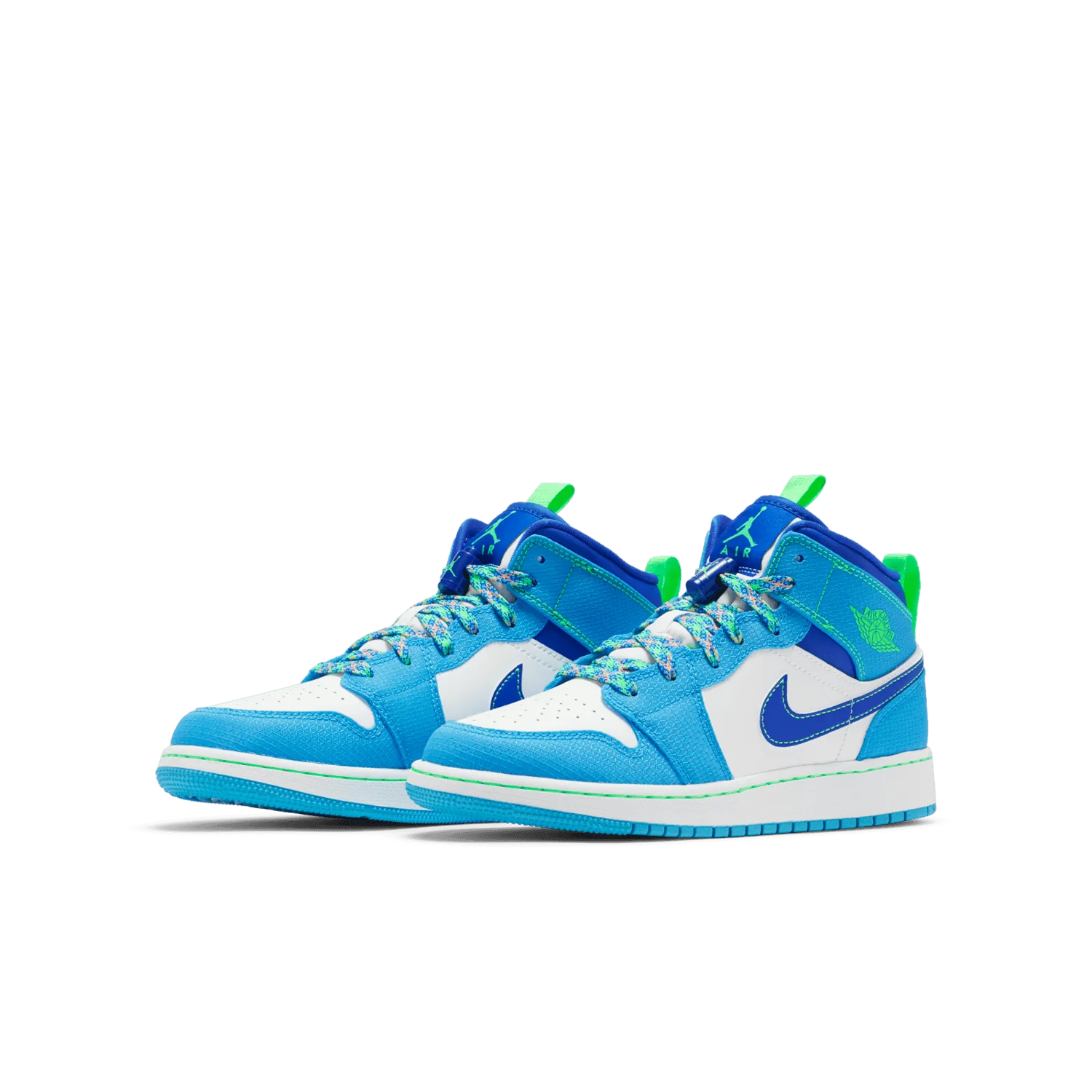 Jordan 1 Mid Sprite Blue image 4
