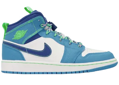 Jordan 1 Mid Sprite Blue