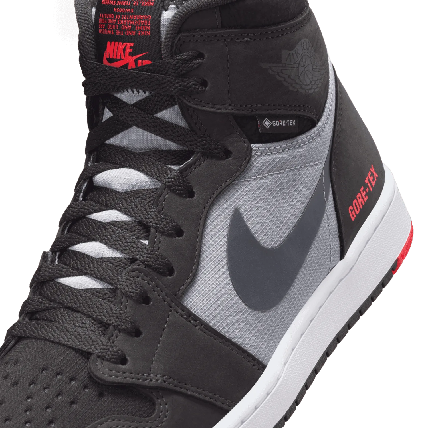 Air Jordan 1 Element Cement Grey Dark Charcoal image 6