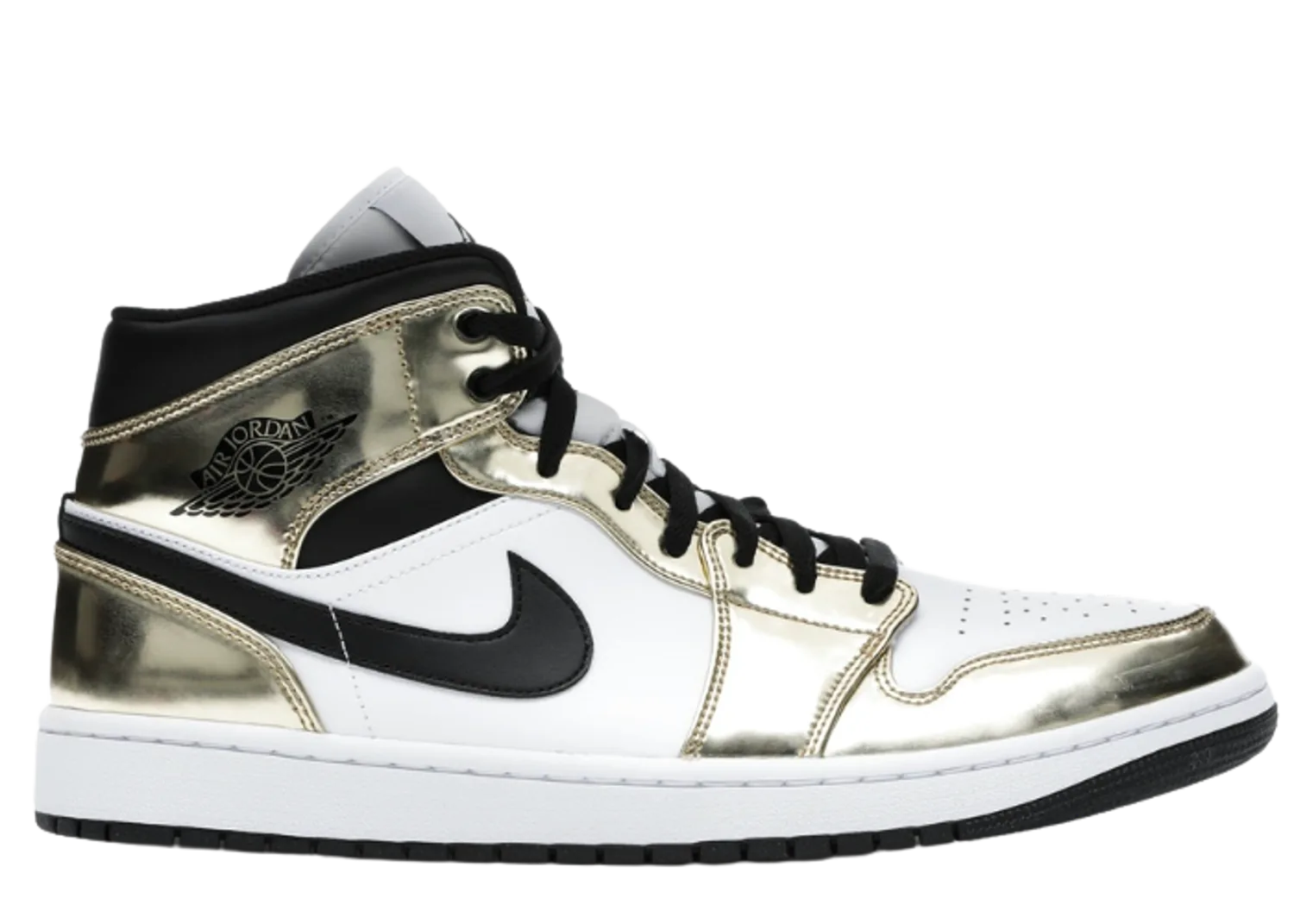 Jordan 1 Mid SE Metallic Gold