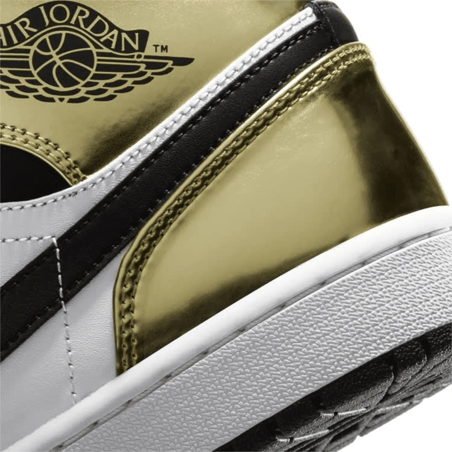 Jordan 1 Mid SE Metallic Gold image 7