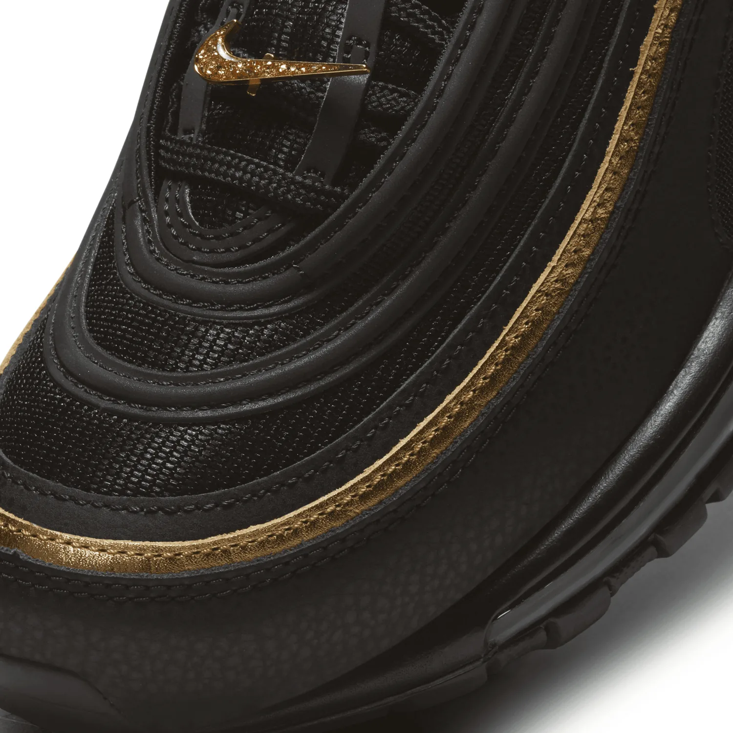 Nike Air Max 97 Black Metallic Gold image 5