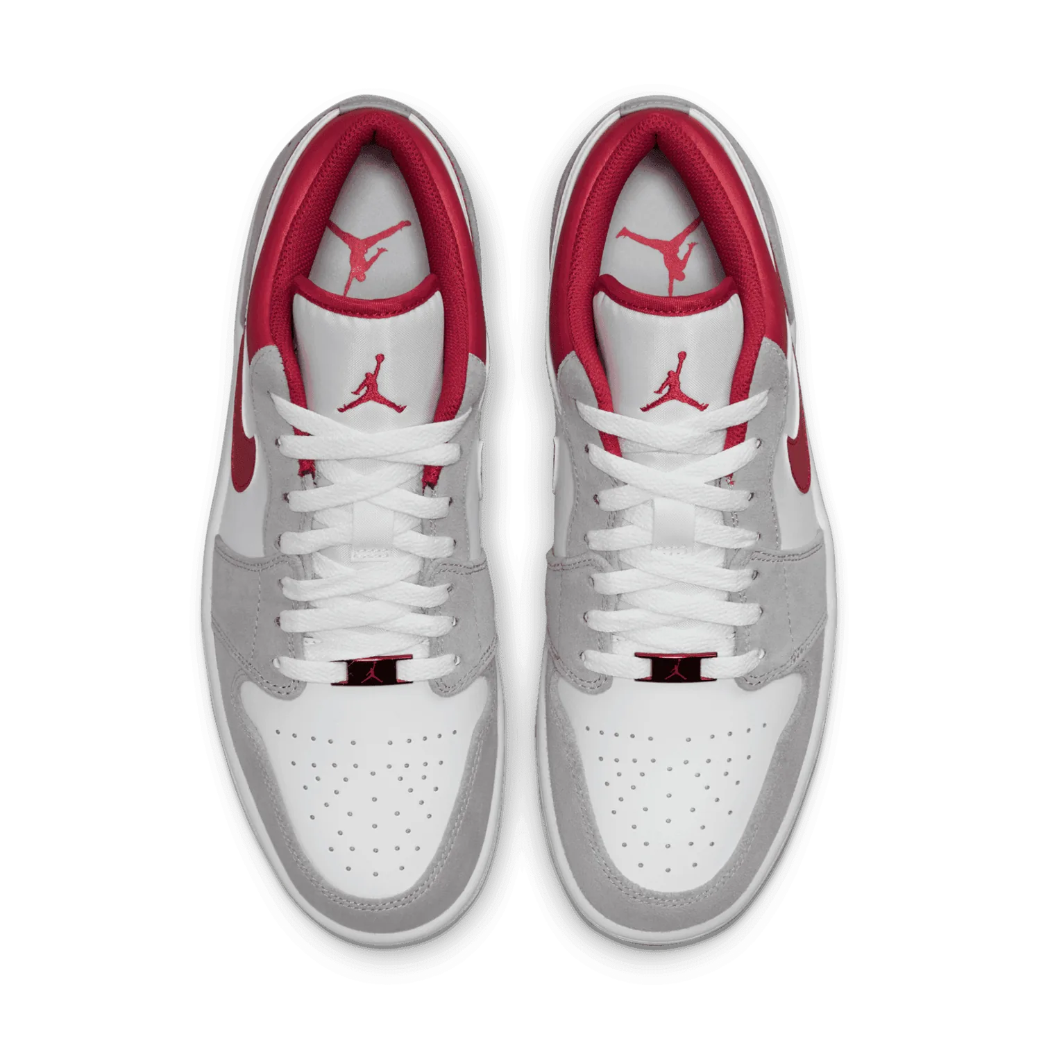 Jordan 1 Low SE Light Smoke Grey Gym Red image 3
