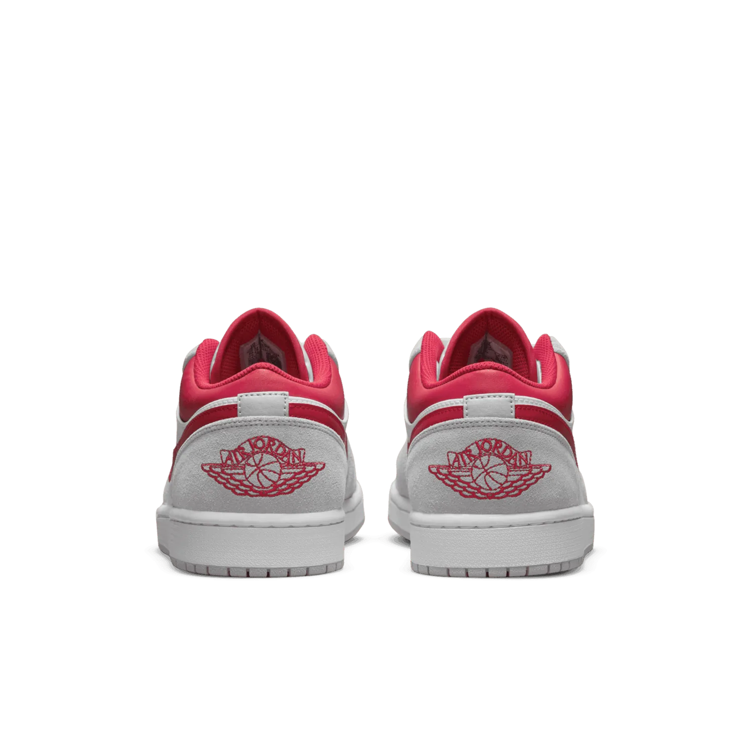 Jordan 1 Low SE Light Smoke Grey Gym Red image 5
