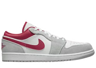 Jordan 1 Low SE Light Smoke Grey Gym Red