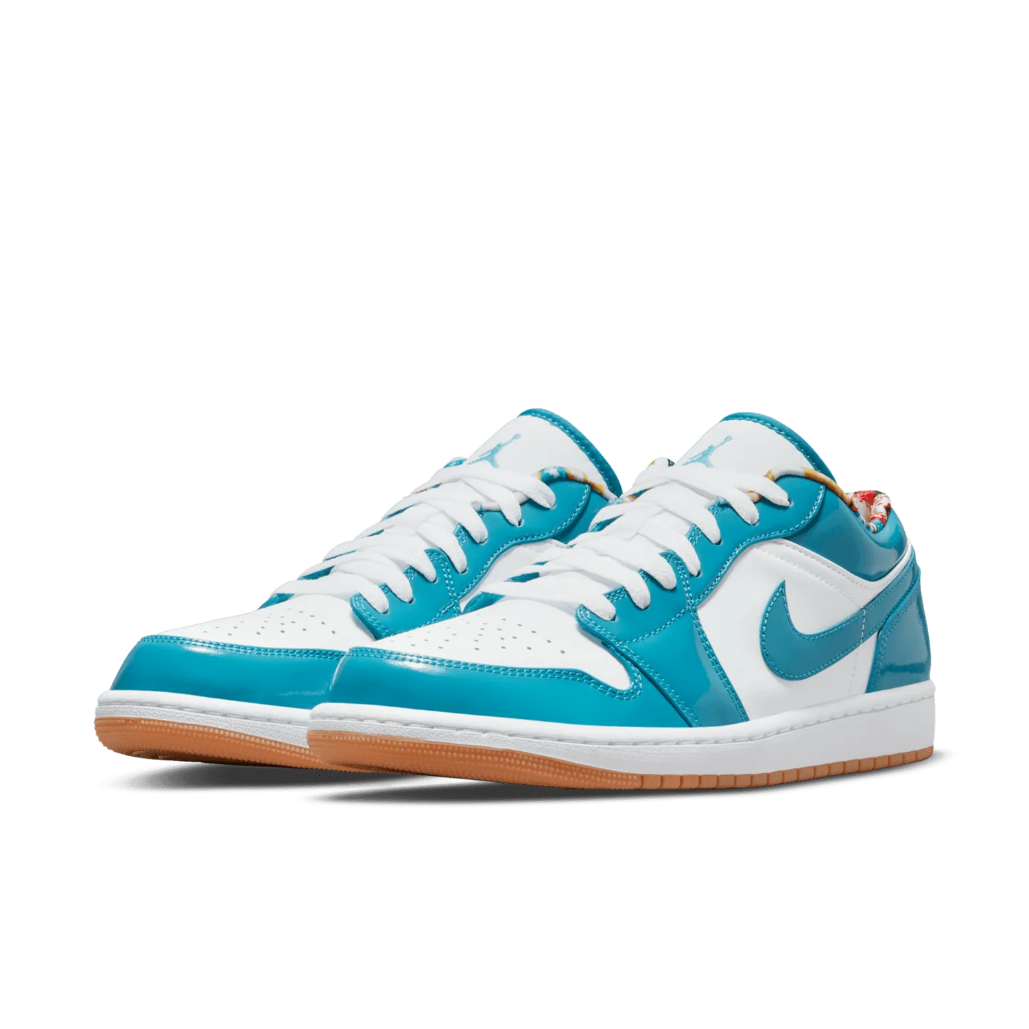 Jordan 1 Low Barcelona Cyber Teal image 4