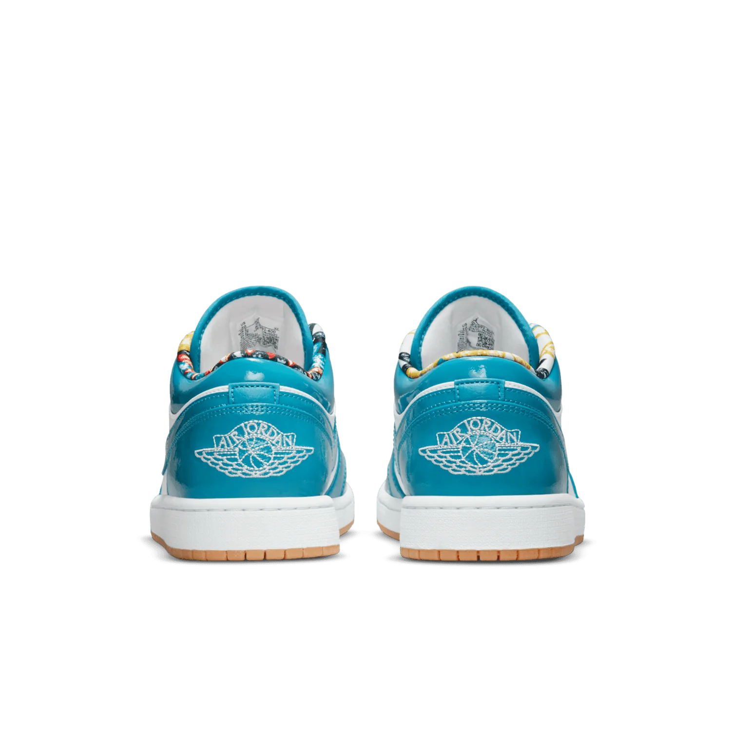 Jordan 1 Low Barcelona Cyber Teal image 5