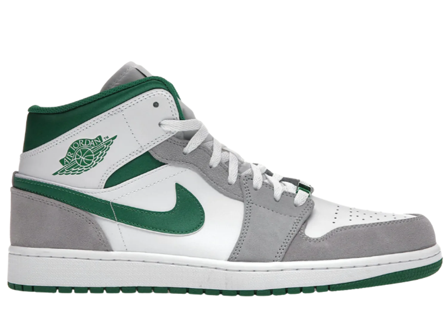 Jordan 1 Mid Grey Green