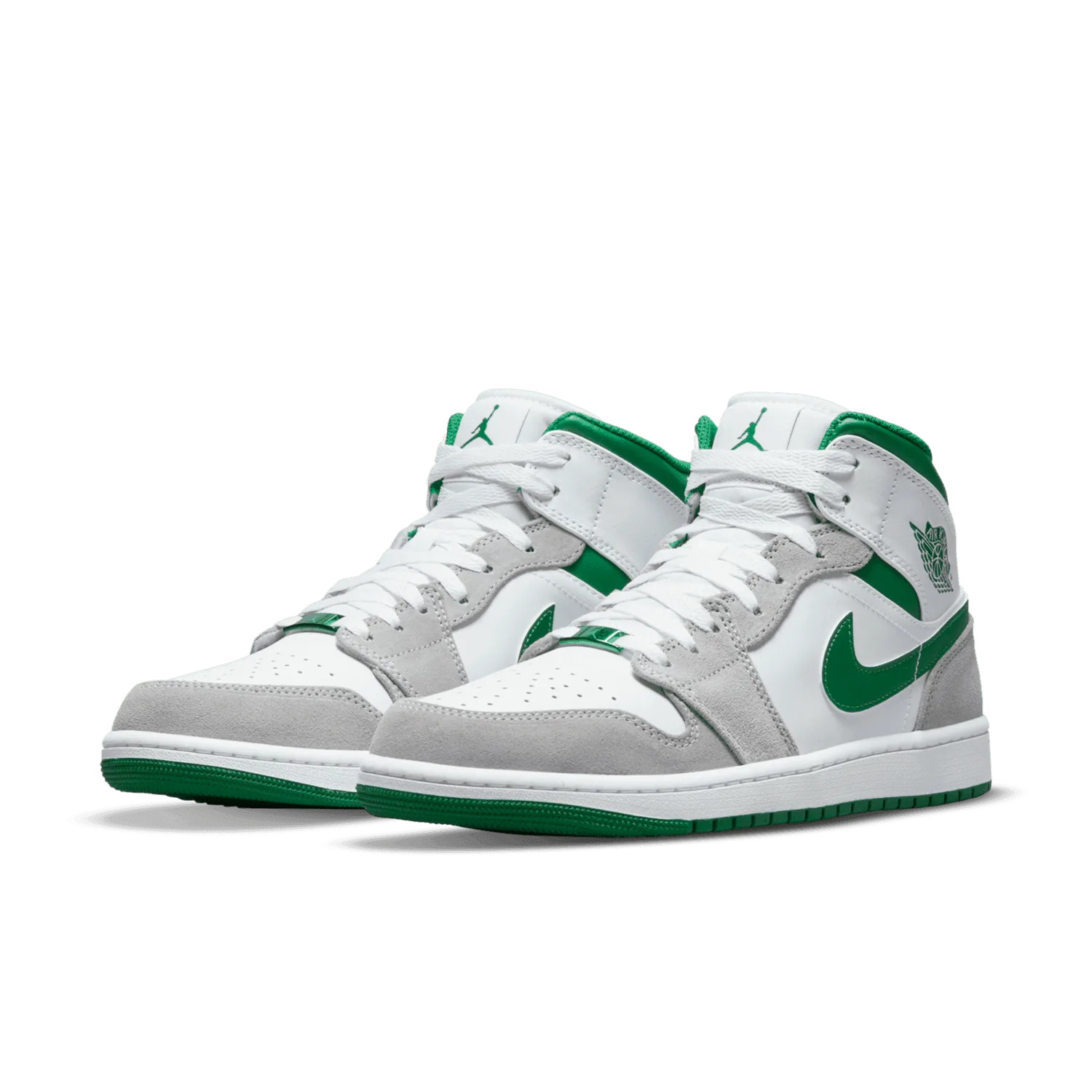 Jordan 1 Mid Grey Green image 4