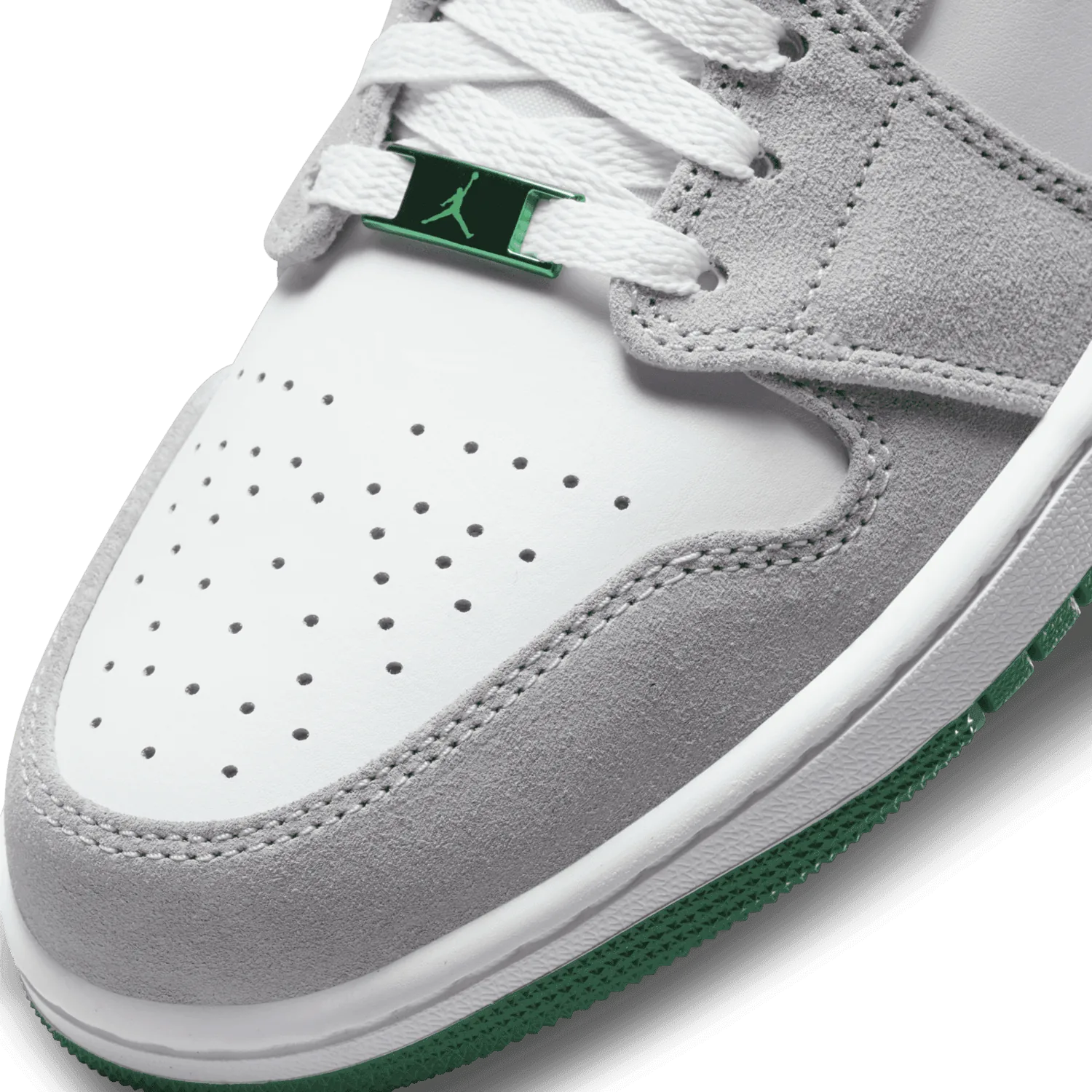 Jordan 1 Mid Grey Green image 6
