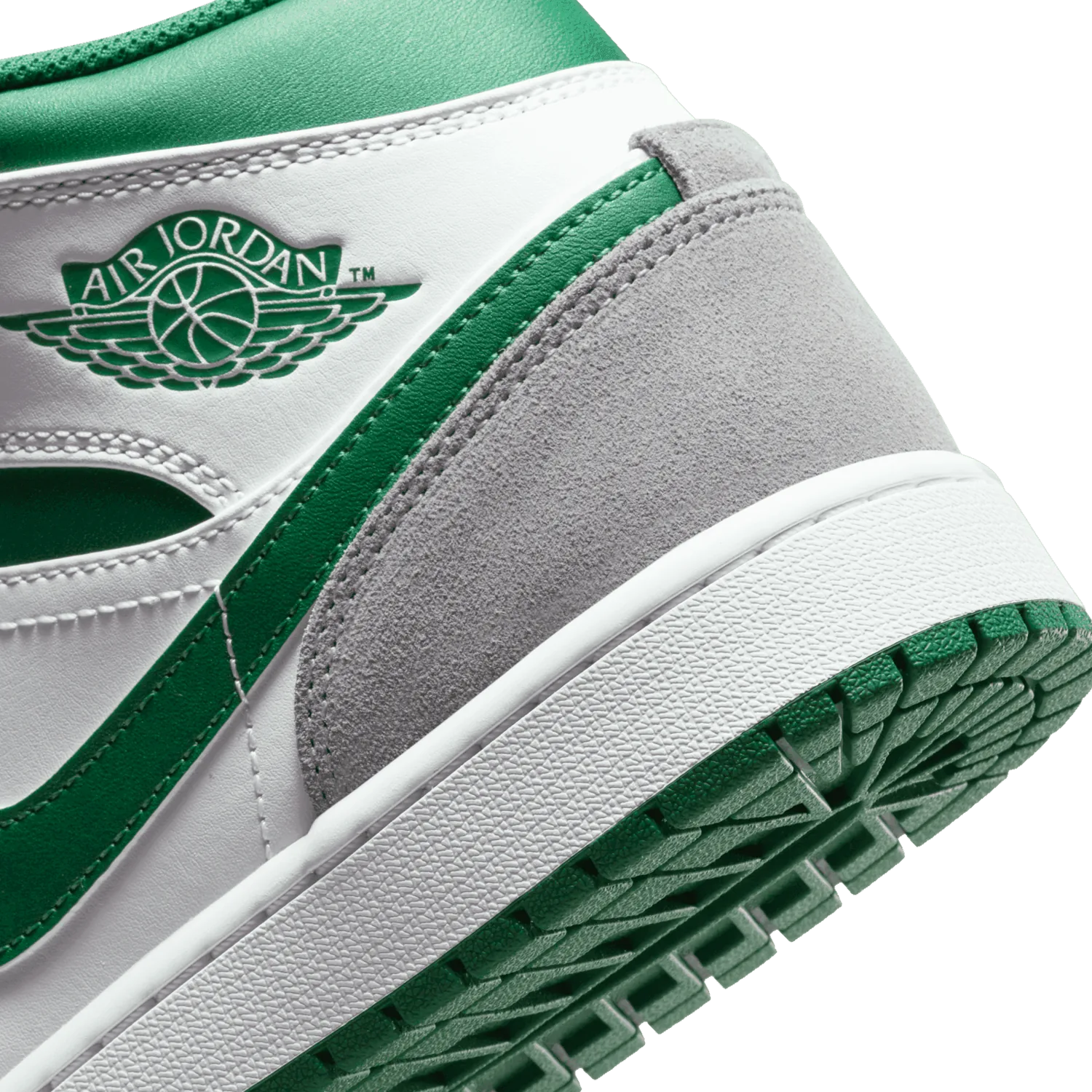 Jordan 1 Mid Grey Green image 7