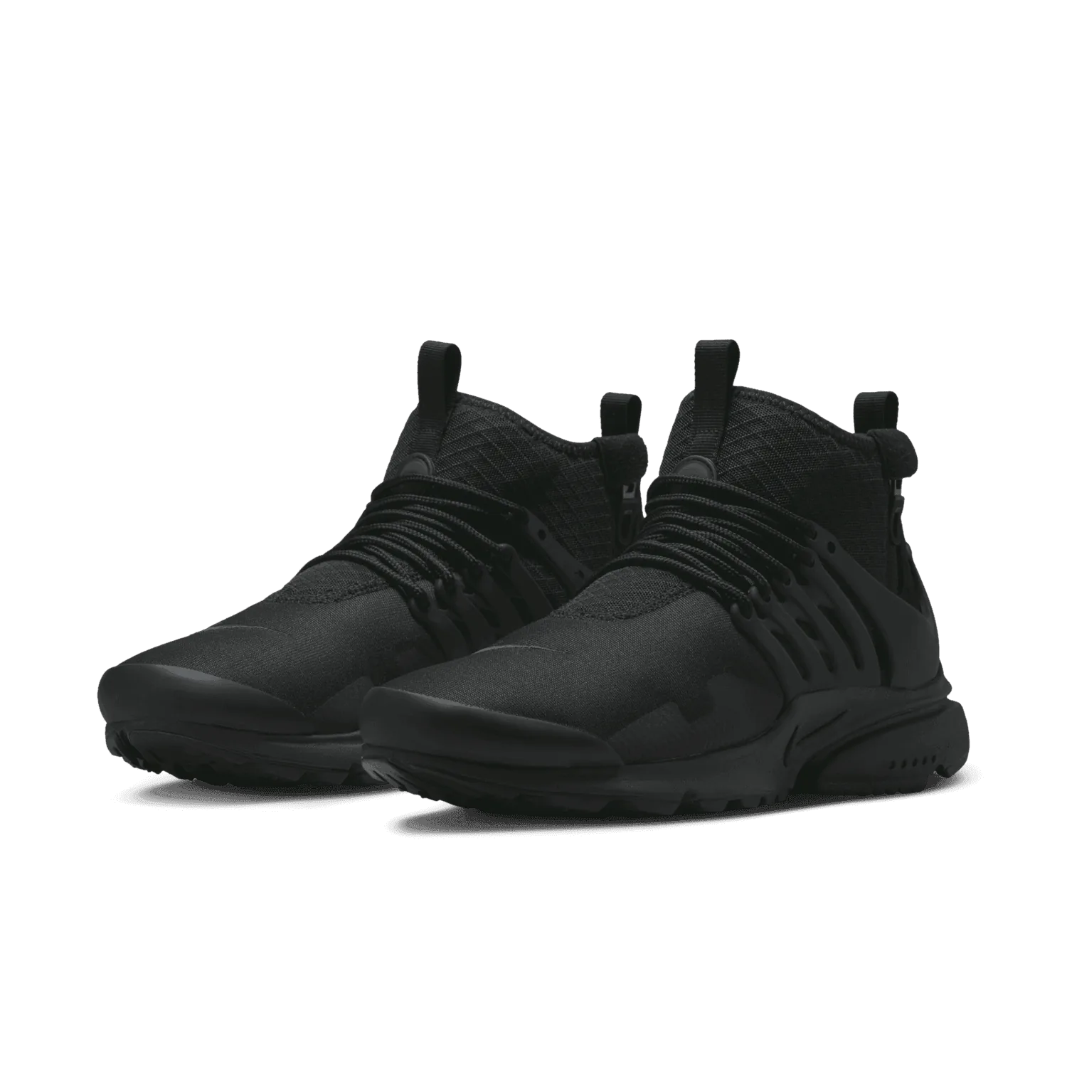 Nike Air Presto Mid Utility Triple Black image 4