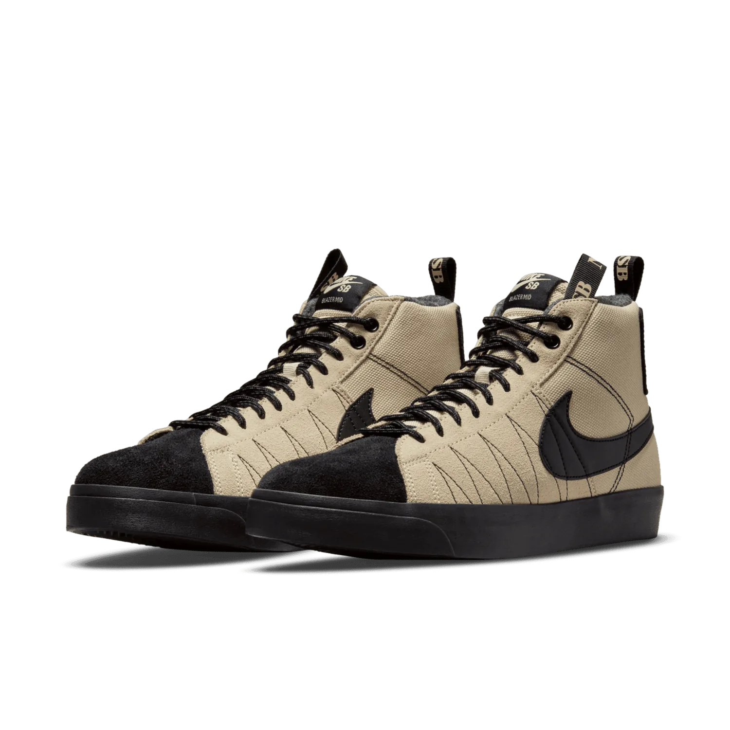 Nike SB Zoom Blazer Mid PRM Acclimate Rattan Black image 4