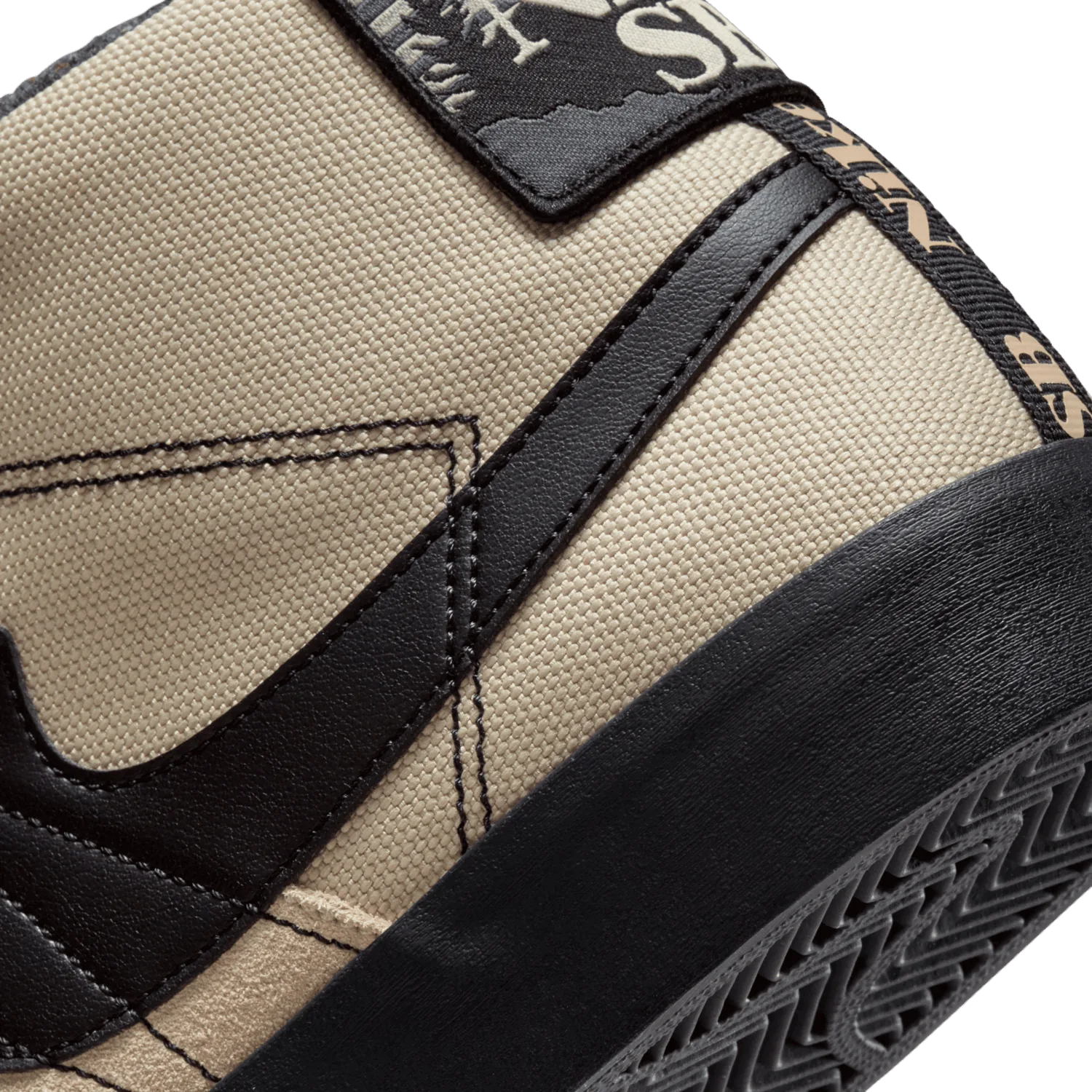 Nike SB Zoom Blazer Mid PRM Acclimate Rattan Black image 7