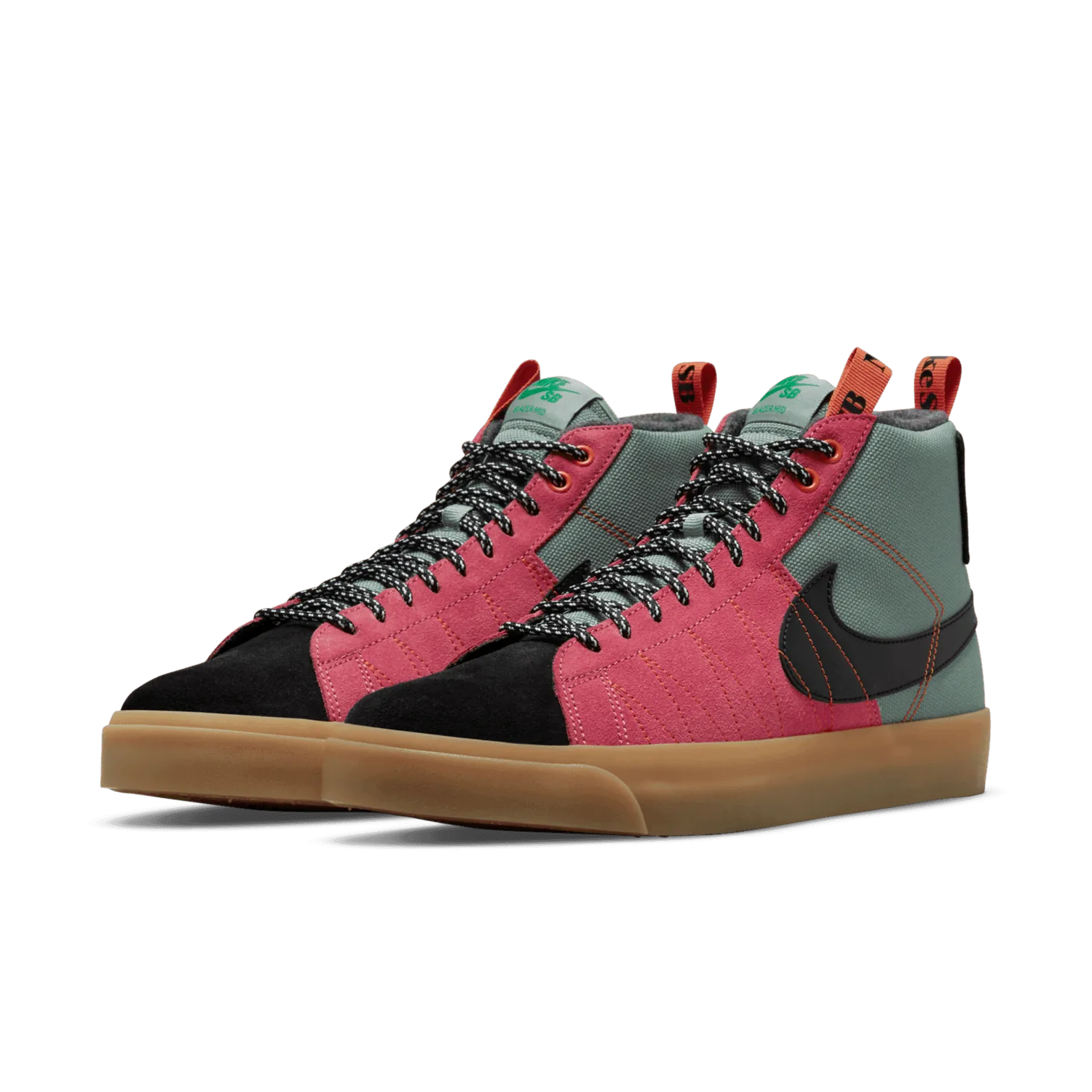 Nike SB Zoom Blazer Mid PRM Acclimate Jade Smoke image 4