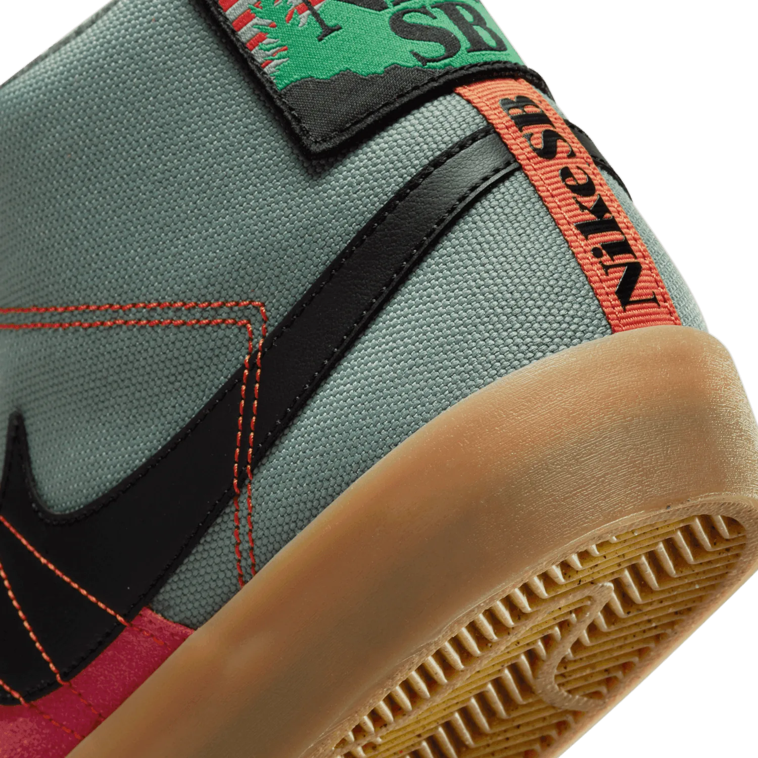 Nike SB Zoom Blazer Mid PRM Acclimate Jade Smoke image 7