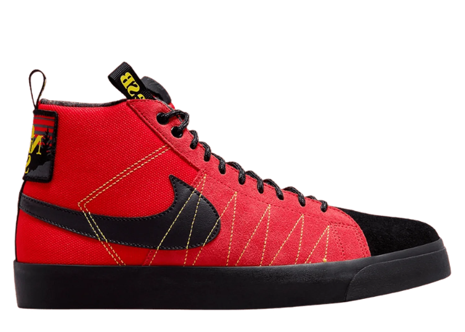 Nike SB Zoom Blazer Mid PRM Acclimate Black Red