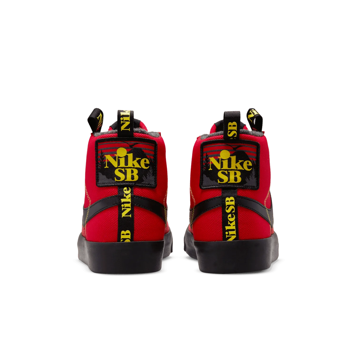Nike SB Zoom Blazer Mid PRM Acclimate Black Red image 5