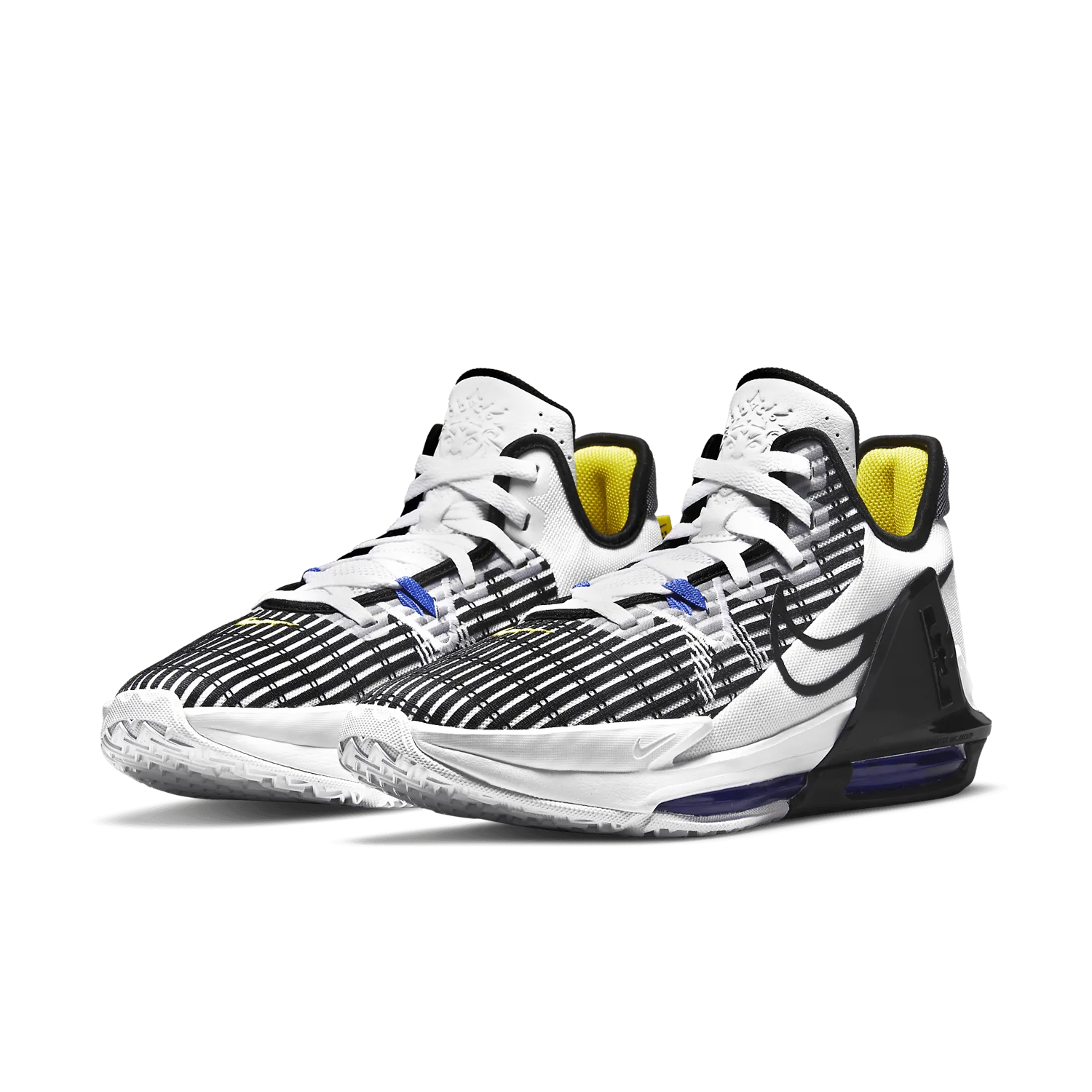 Nike LeBron Witness 6 White Persian Purple Shock Yellow image 4