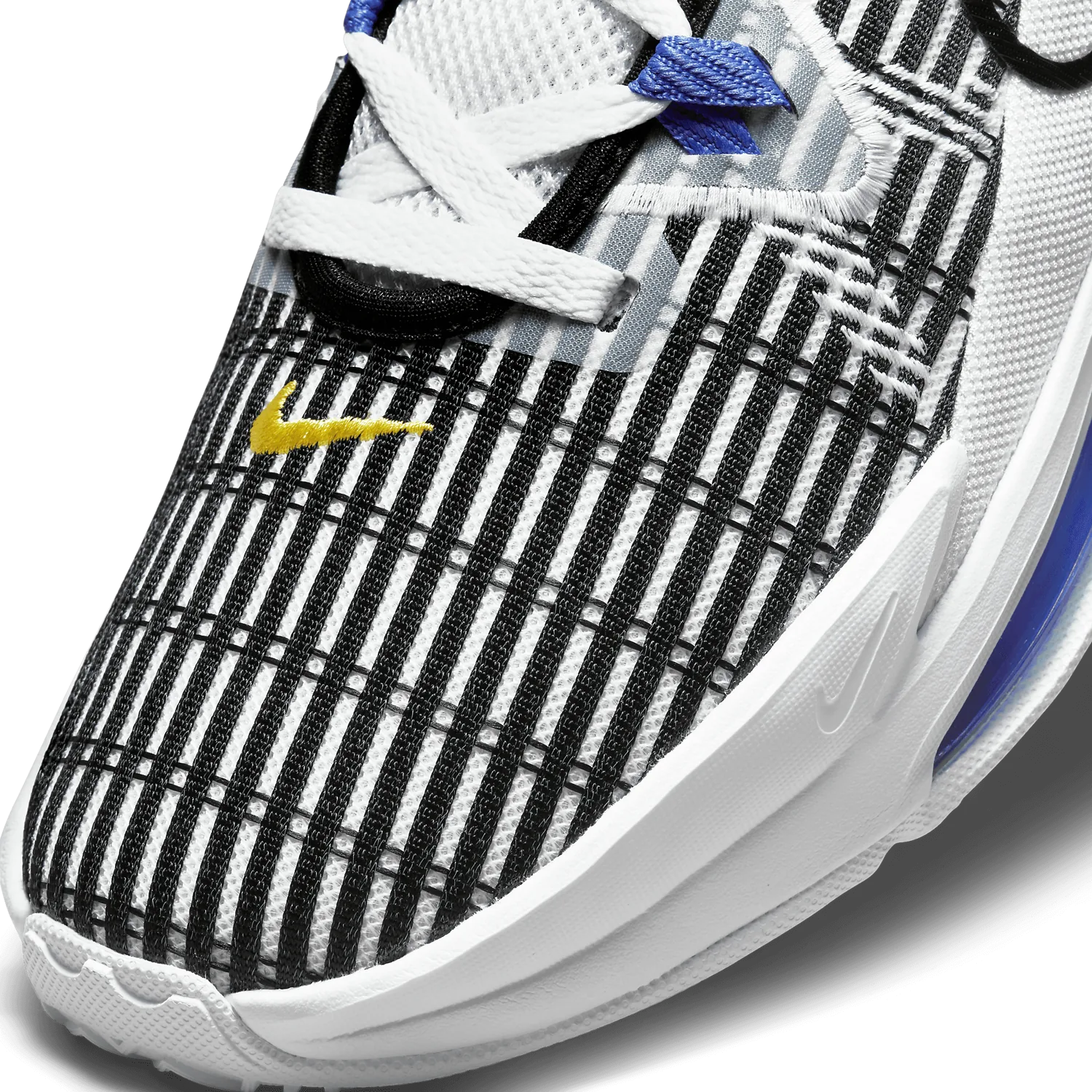 Nike LeBron Witness 6 White Persian Purple Shock Yellow image 6