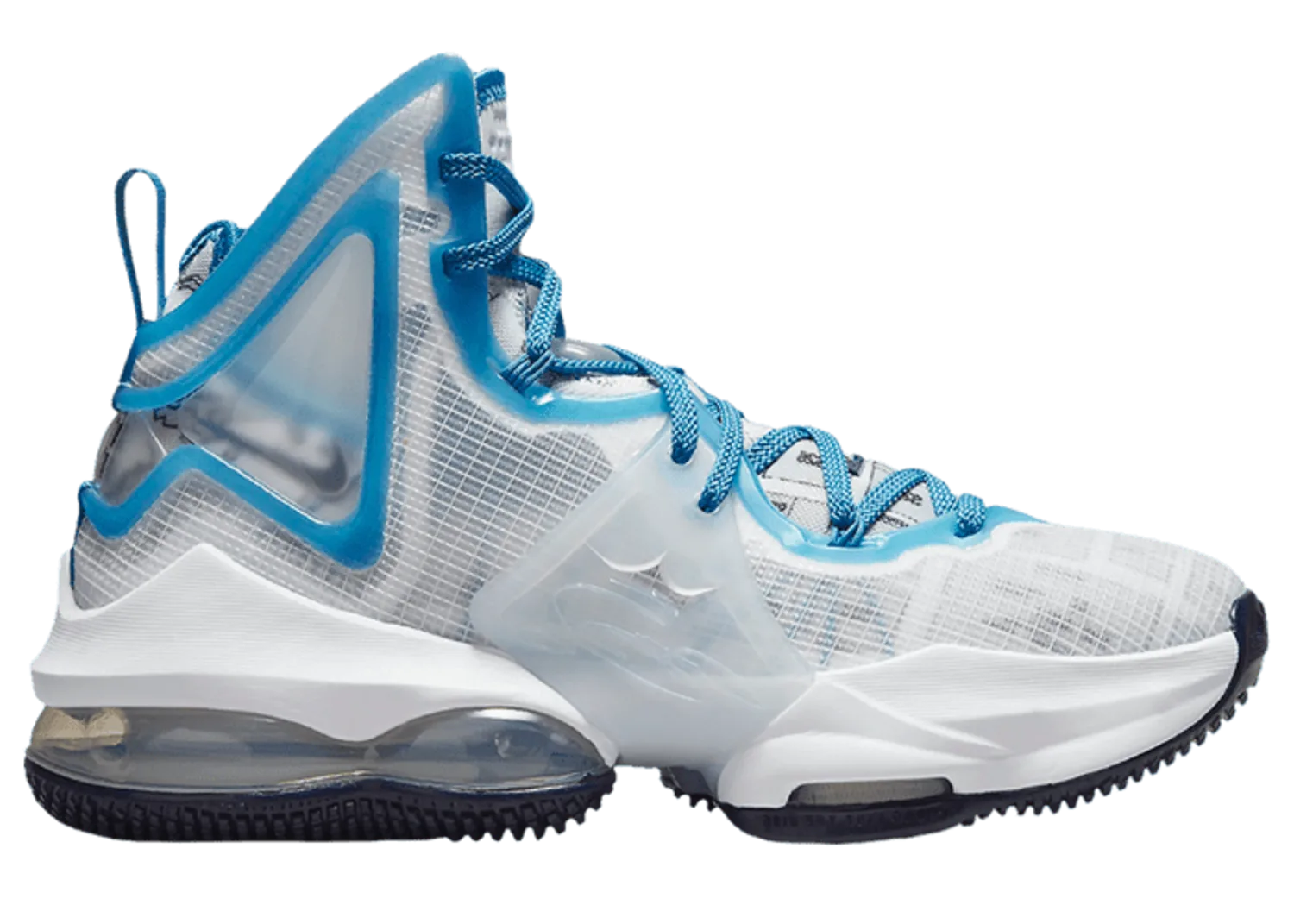 Nike Lebron 19 Space Jam White and Dutch Blue