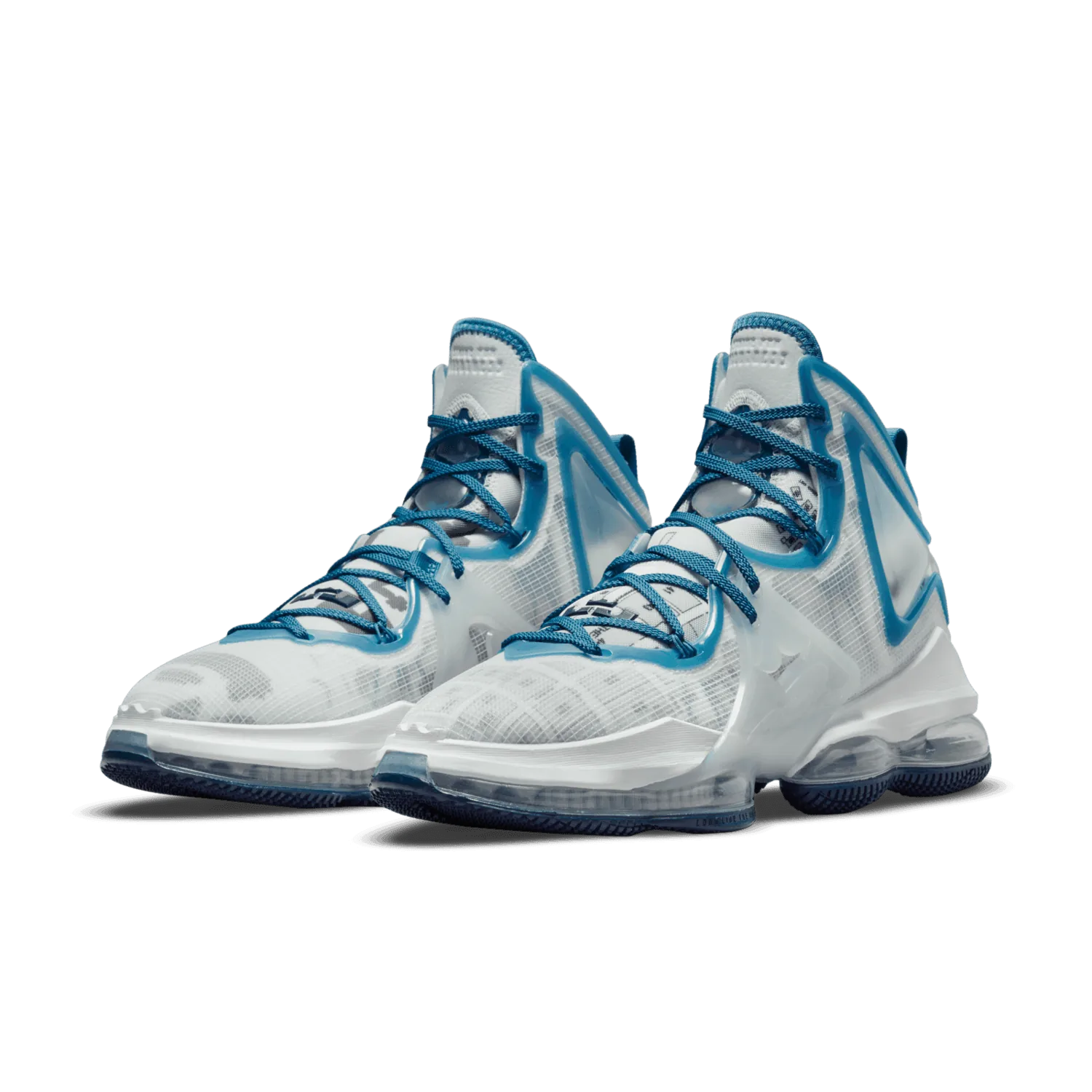 Nike Lebron 19 Space Jam White and Dutch Blue image 4