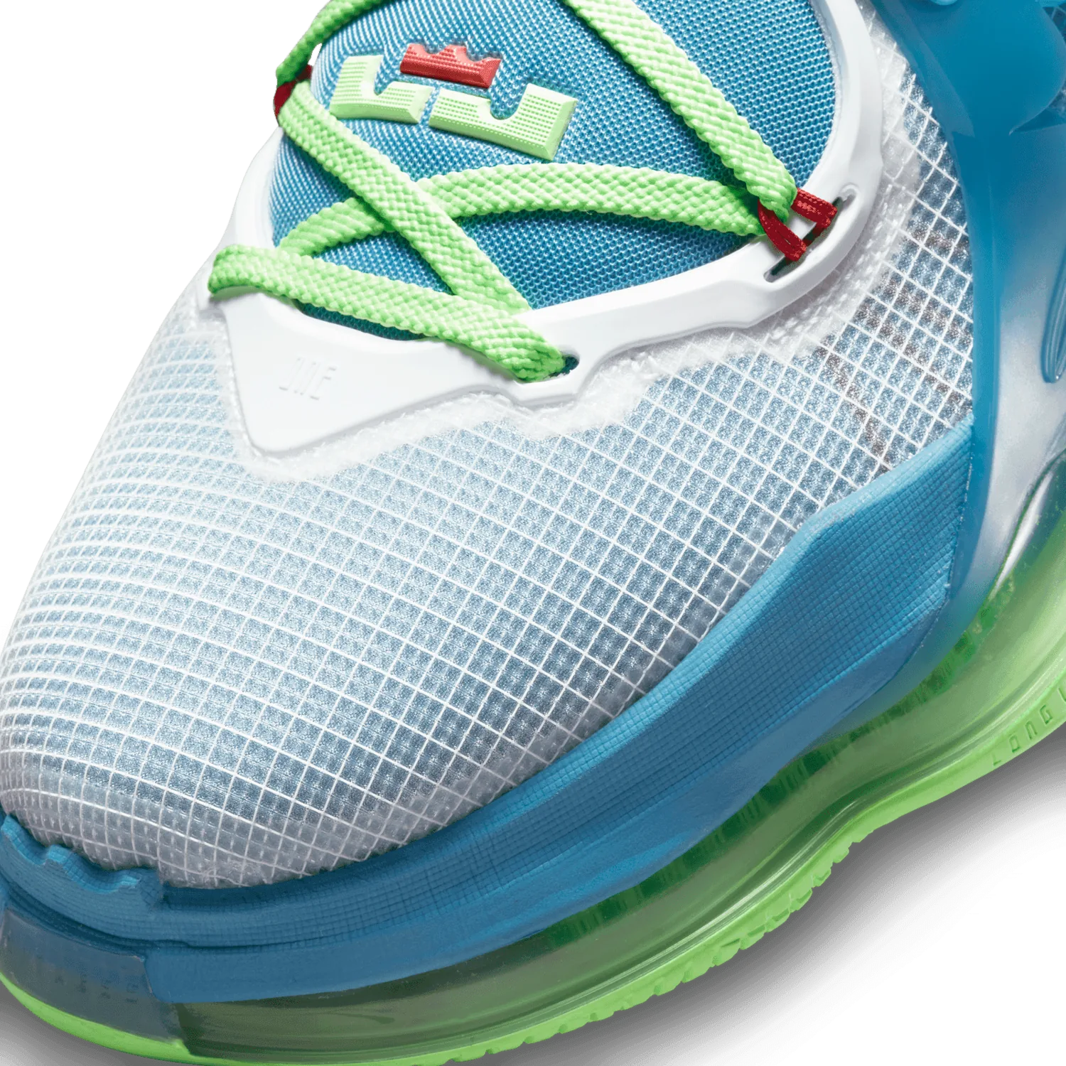 Nike Lebron 19 Dutch Blue Lime Glow image 6