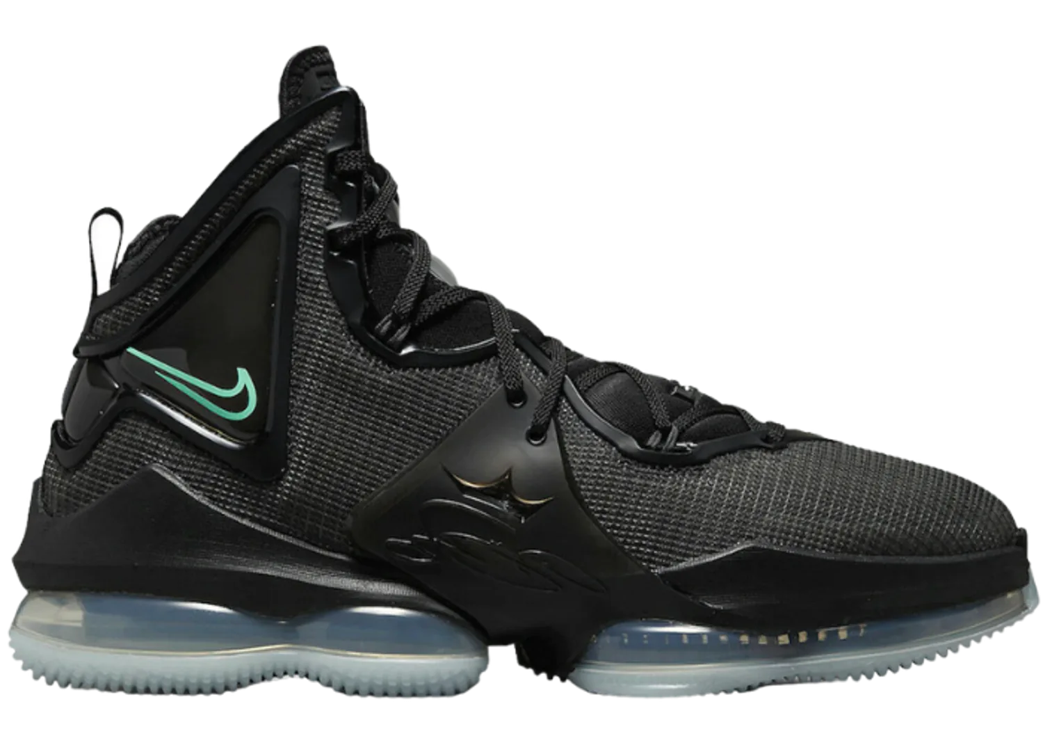 Nike LeBron 19 Black Aqua