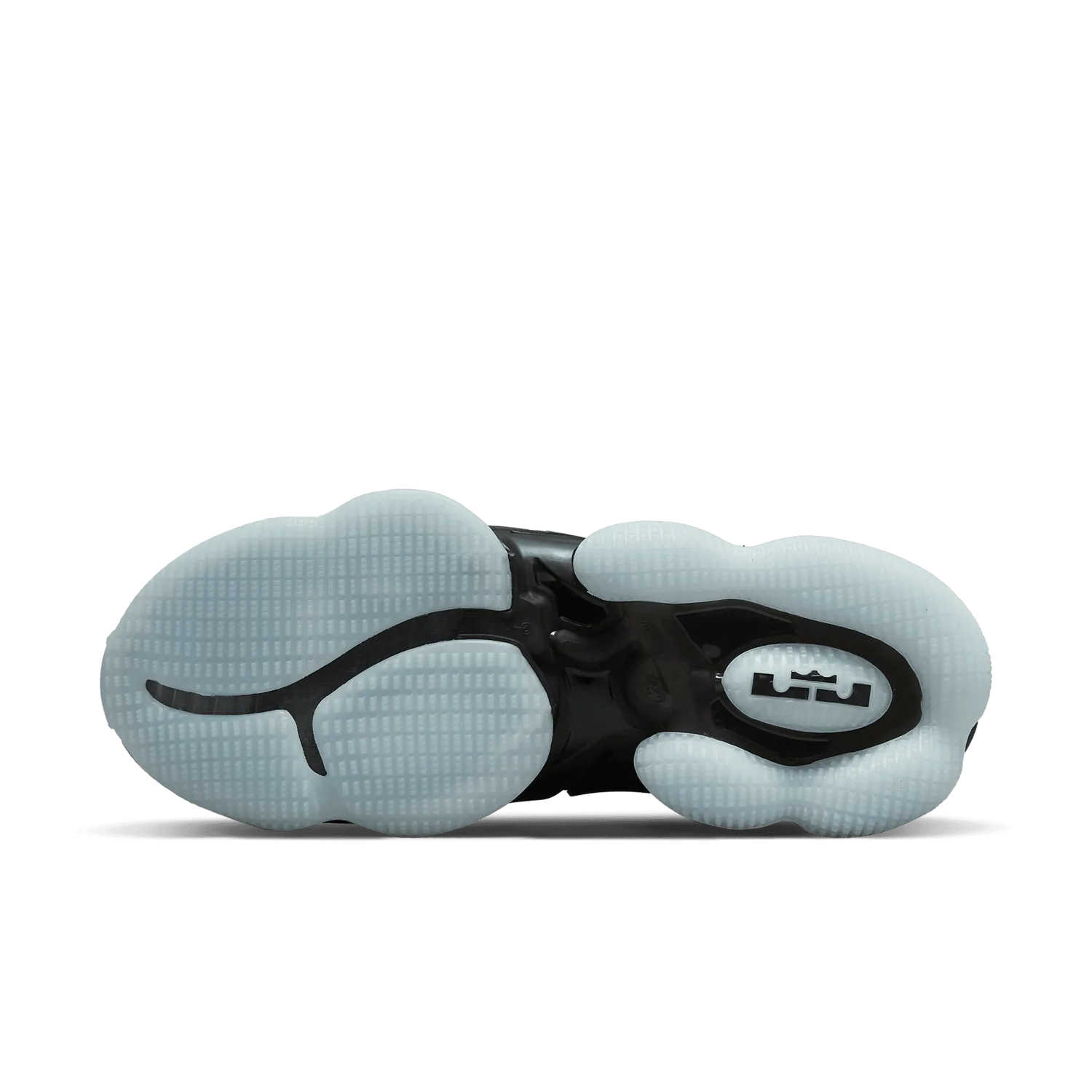 Nike LeBron 19 Black Aqua image 2