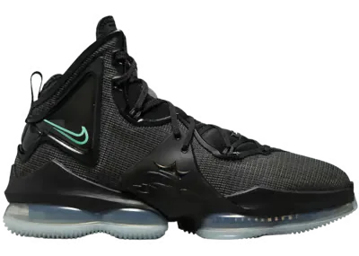 Nike LeBron 19 Black Aqua