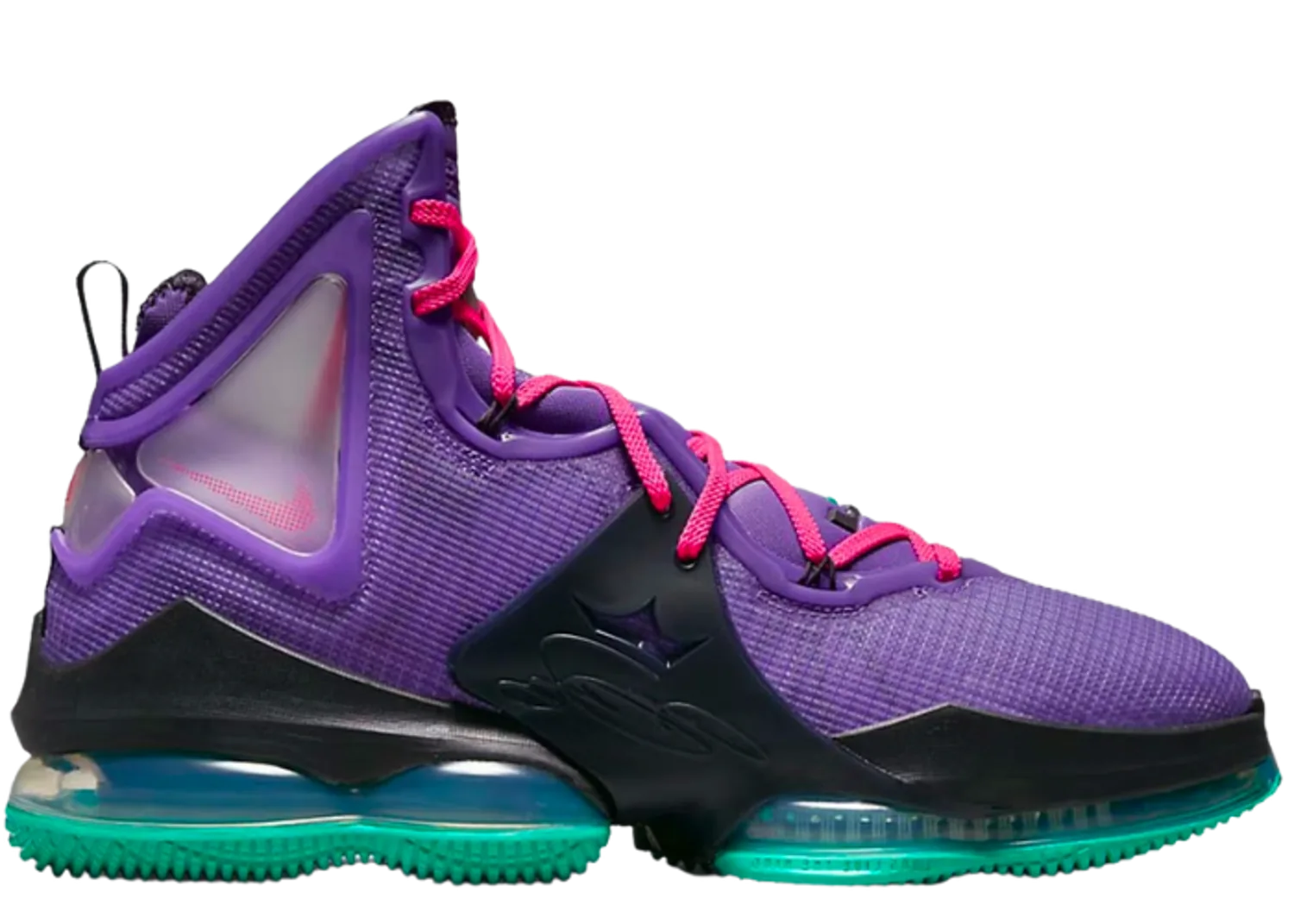 Nike LeBron 19 Purple Teal