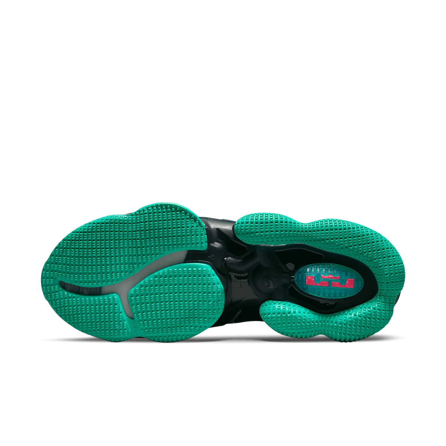Nike LeBron 19 Purple Teal image 2