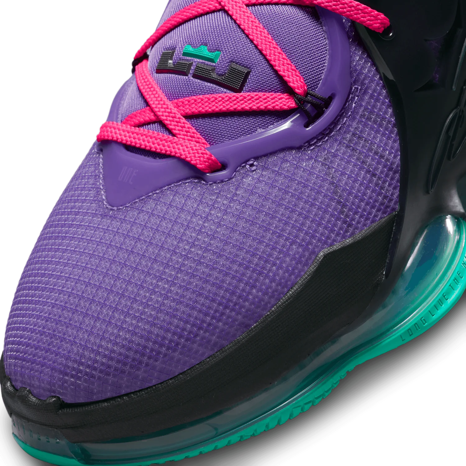 Nike LeBron 19 Purple Teal image 6