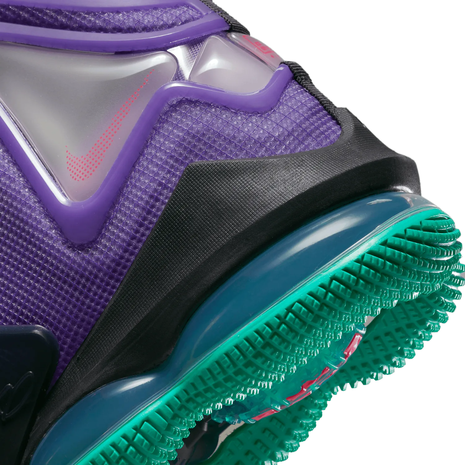 Nike LeBron 19 Purple Teal image 7