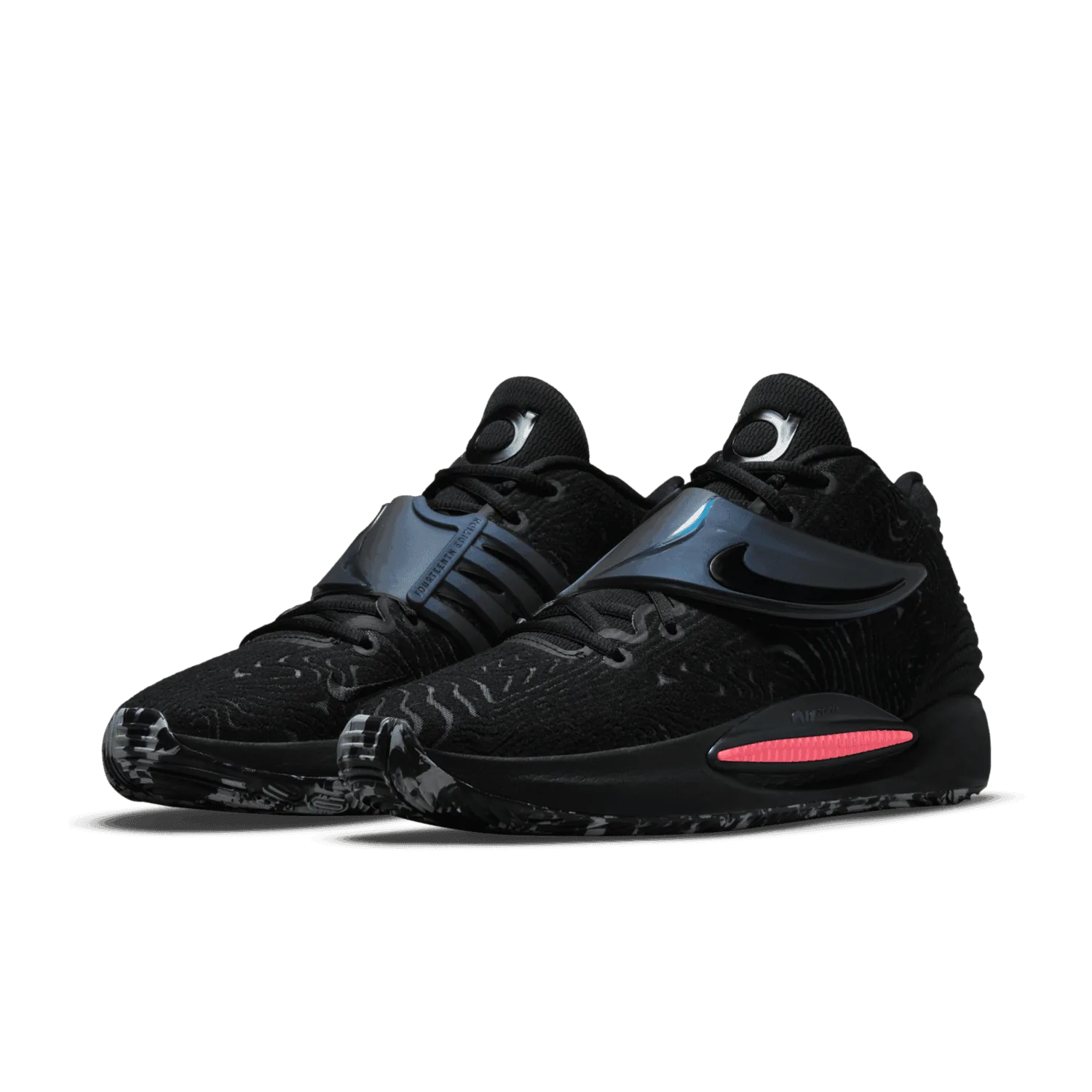 Nike KD 14 Seasonal Black Laser Crimson image 4