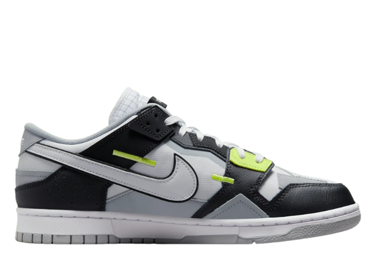Nike Dunk Low Scrap Wolf Grey Light Lemon Twist