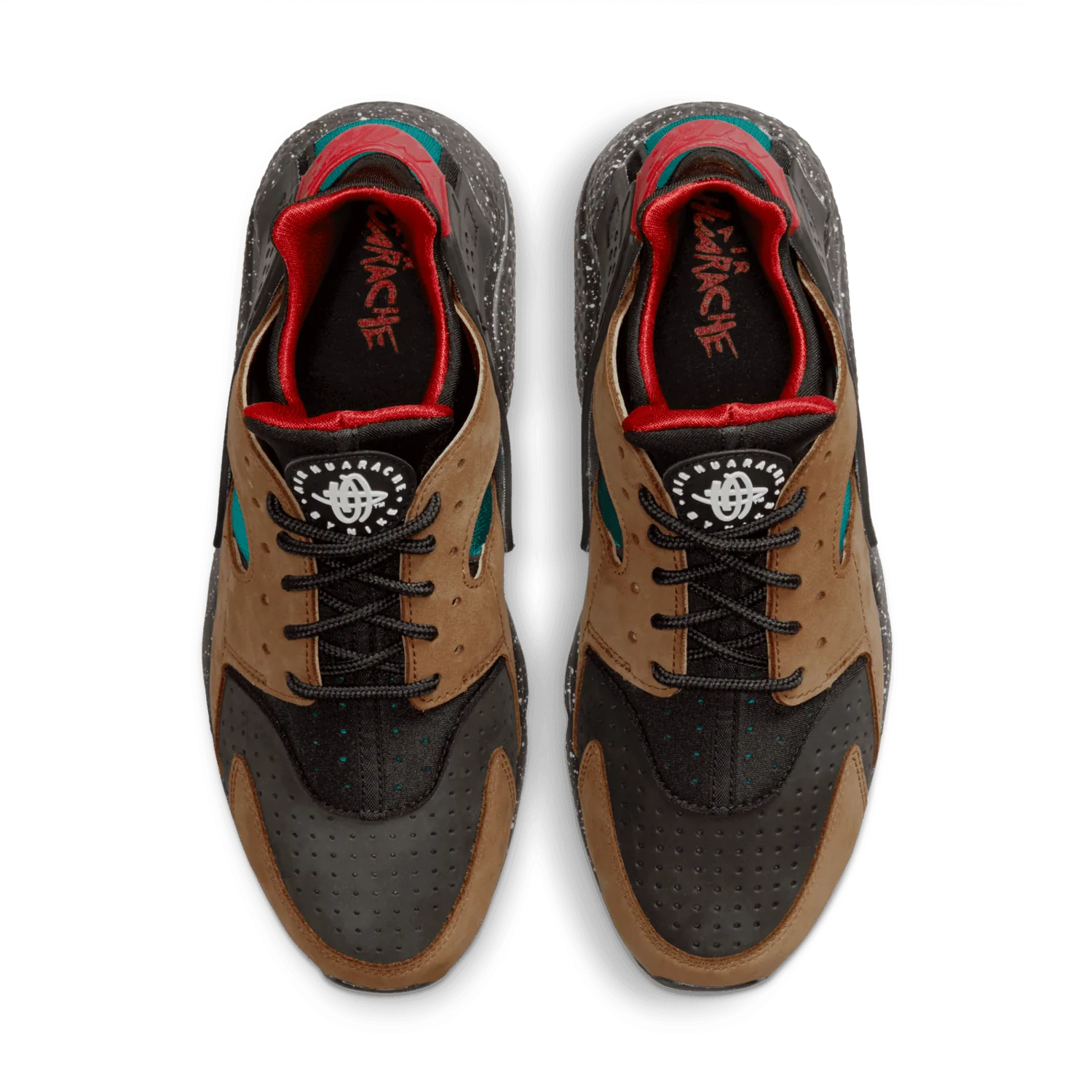 Nike Air Huarache Mowabb Light British Tan Geode Green image 3