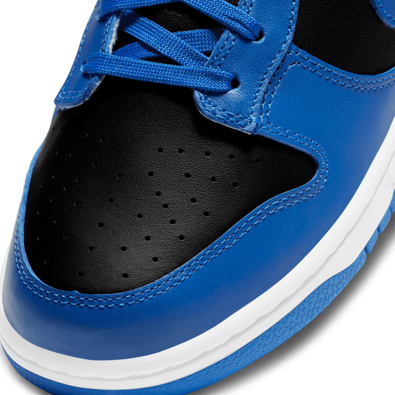 Nike Dunk Low Retro Black Hyper Cobalt image 6