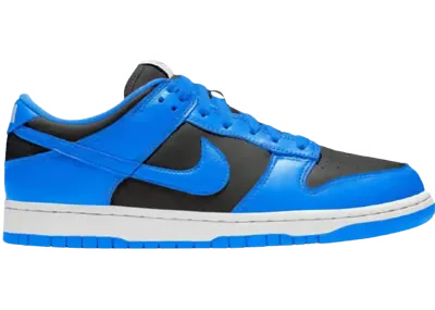 Nike Dunk Low Retro Black Hyper Cobalt