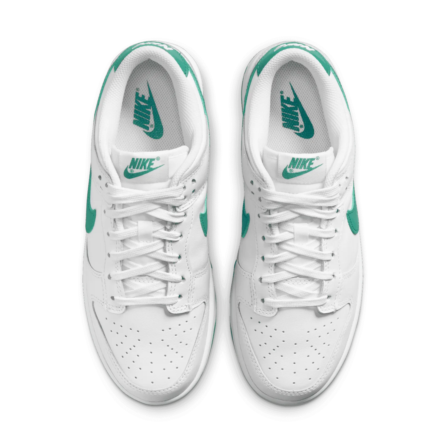 Nike Dunk Low White Green image 3