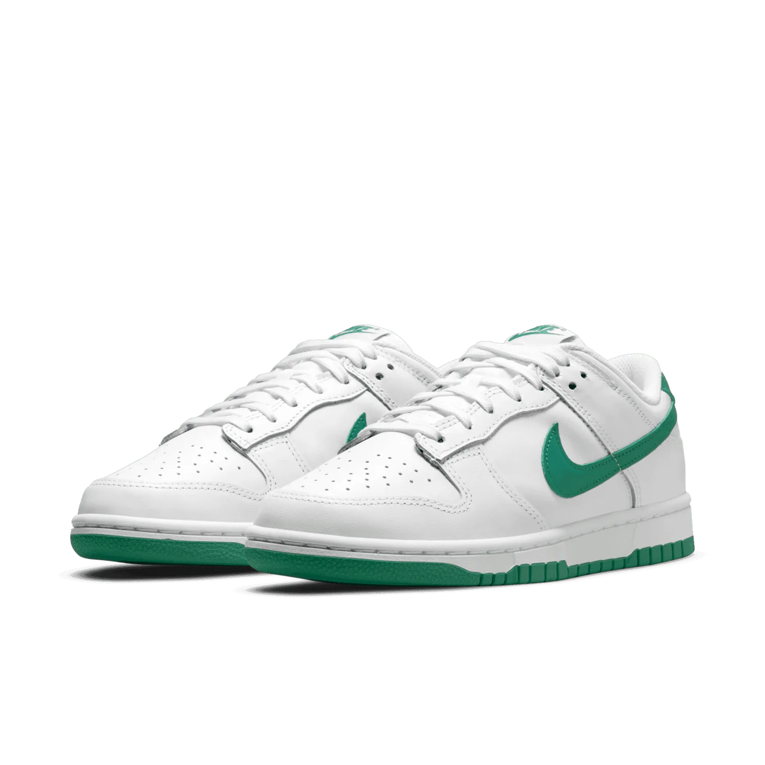 Nike Dunk Low White Green image 4