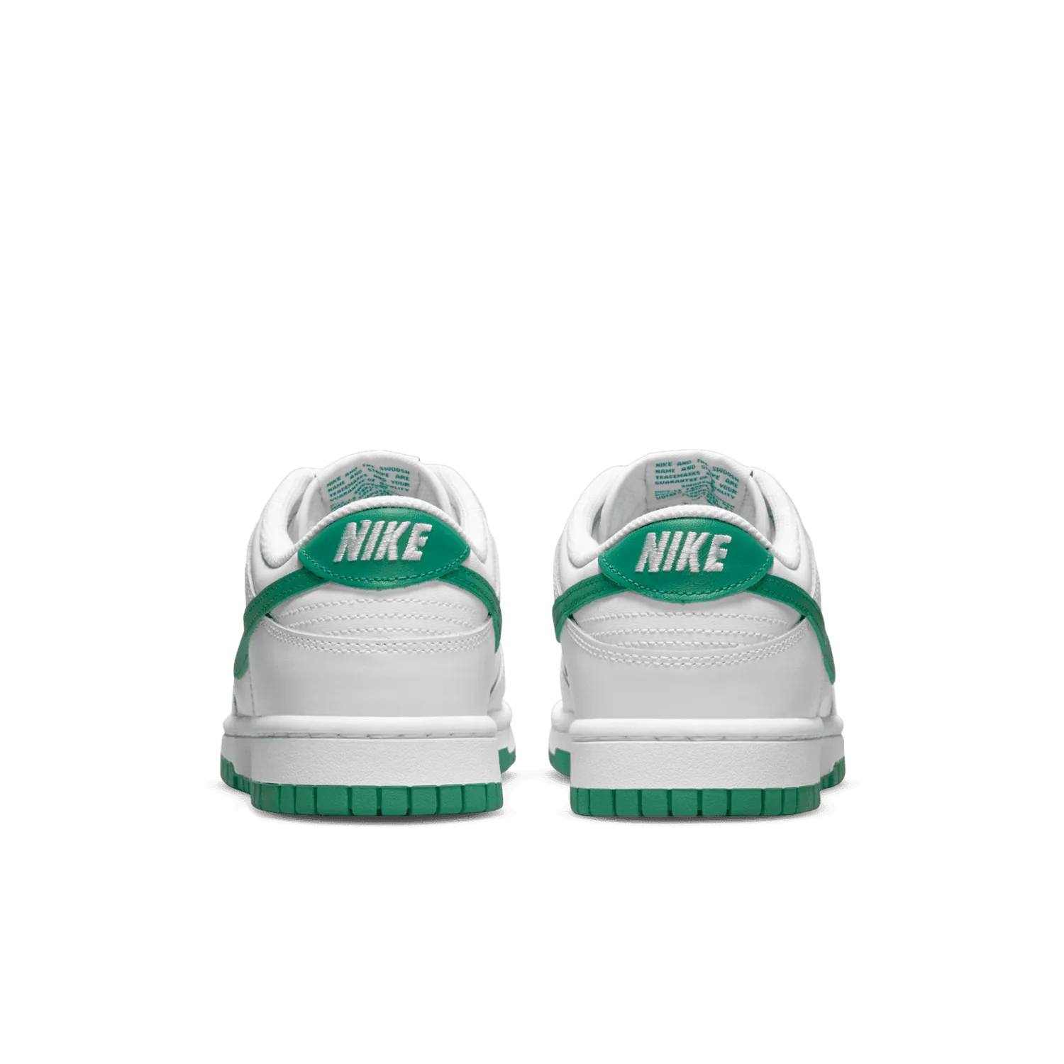 Nike Dunk Low White Green image 5