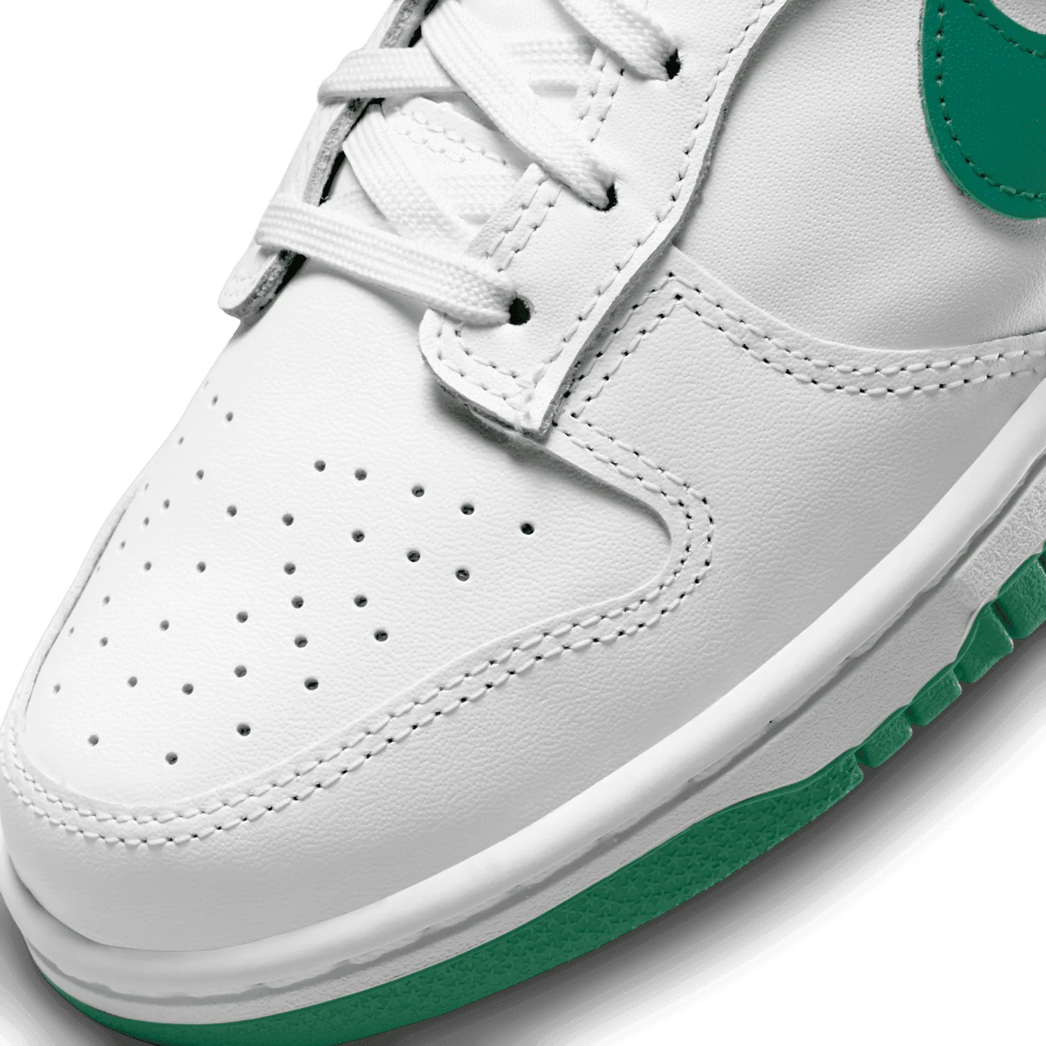 Nike Dunk Low White Green image 6