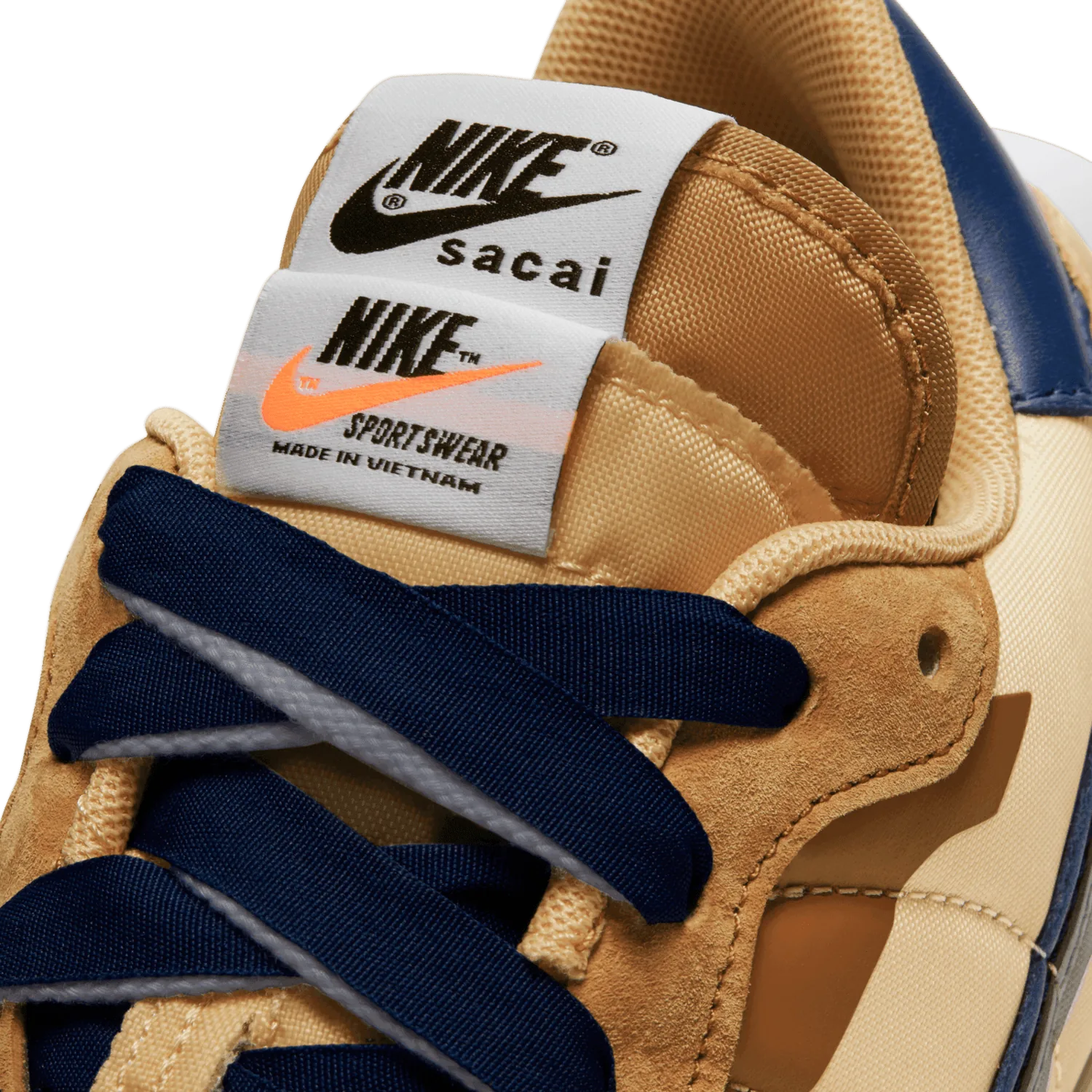 Nike VaporWaffle sacai Sesame and Blue Void image 8