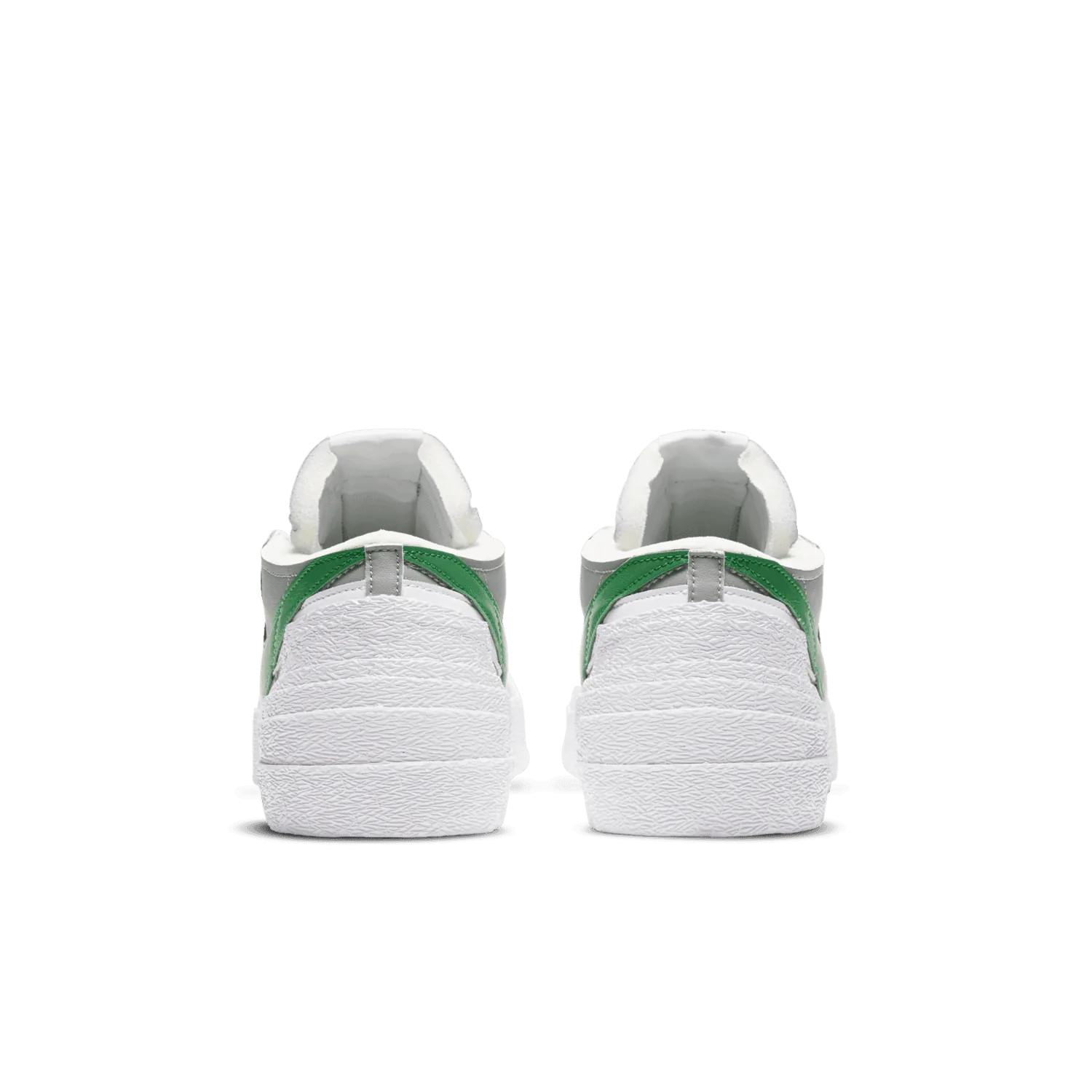 Nike Blazer Low sacai Medium Gray Classic Green image 5