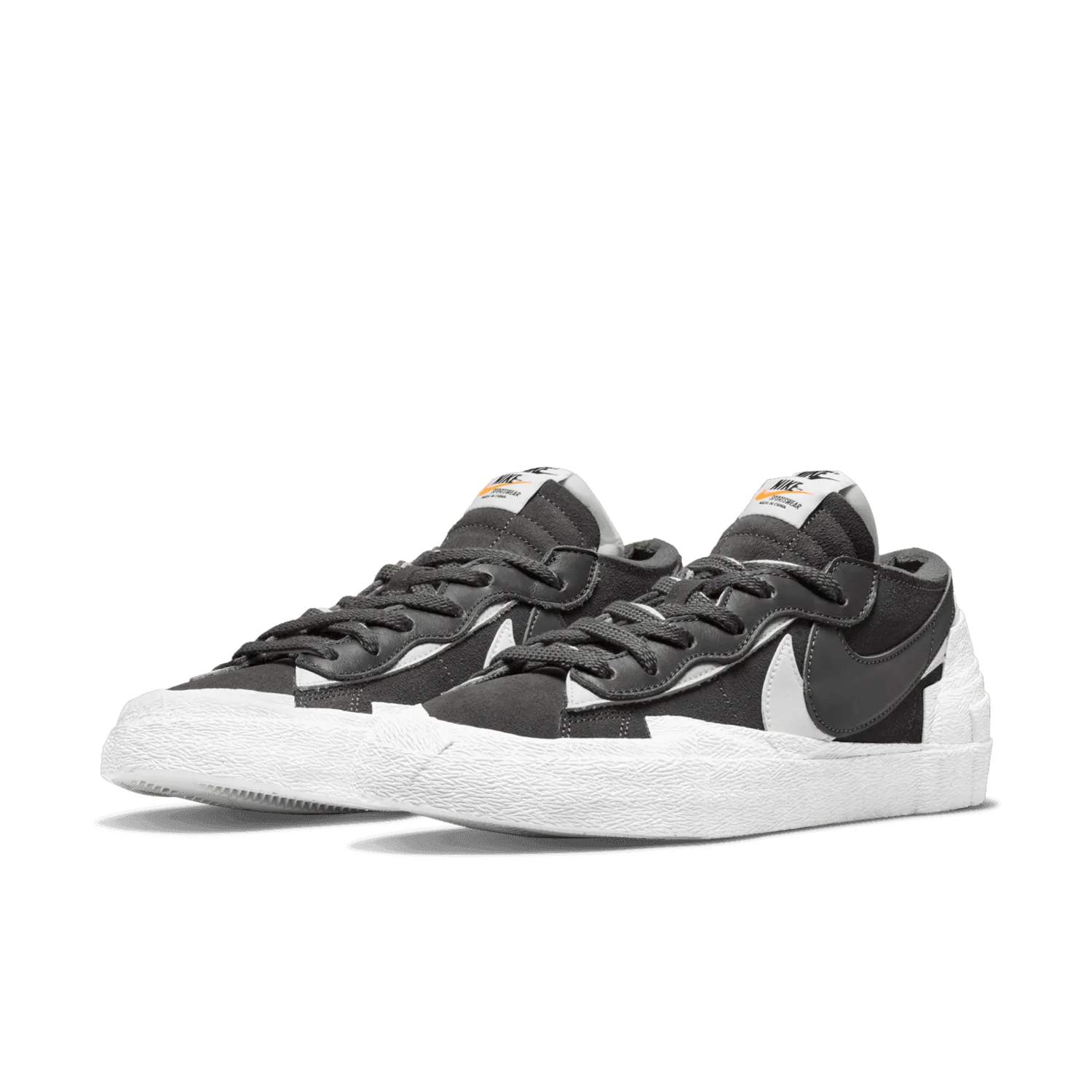 Nike Blazer Low sacai Iron Grey image 6