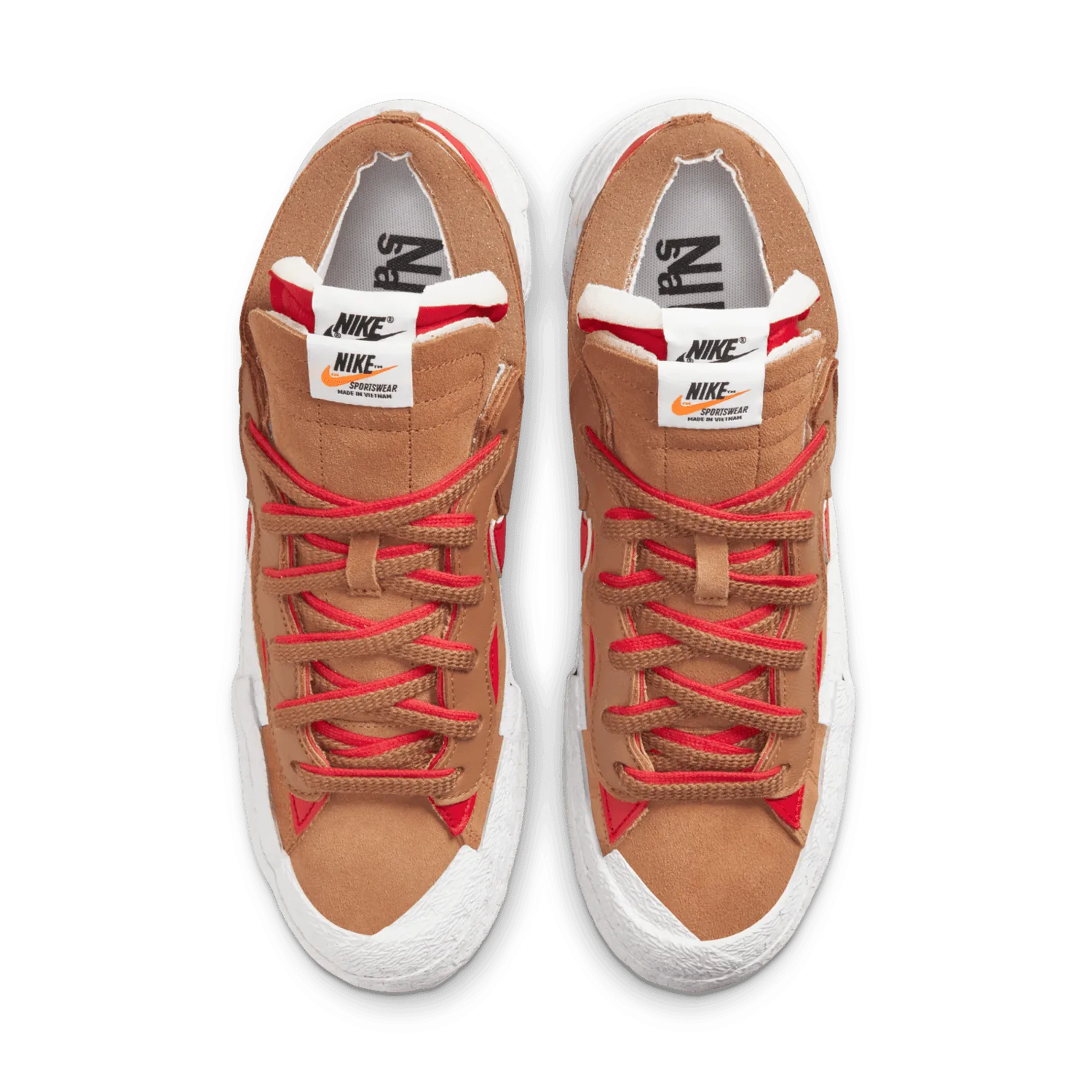 Nike Blazer Low sacai British Tan image 5