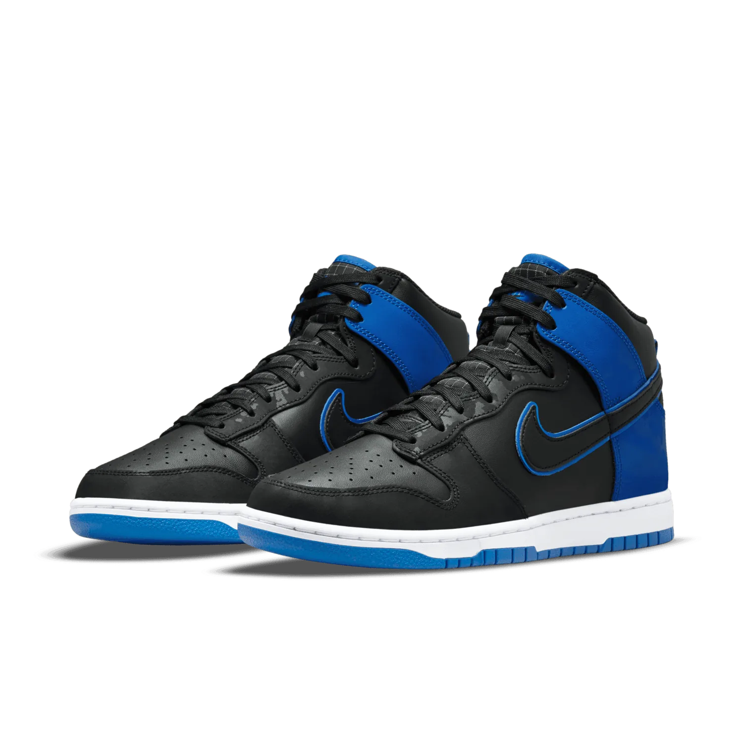 Nike Dunk High SE Camo Black Royal image 4