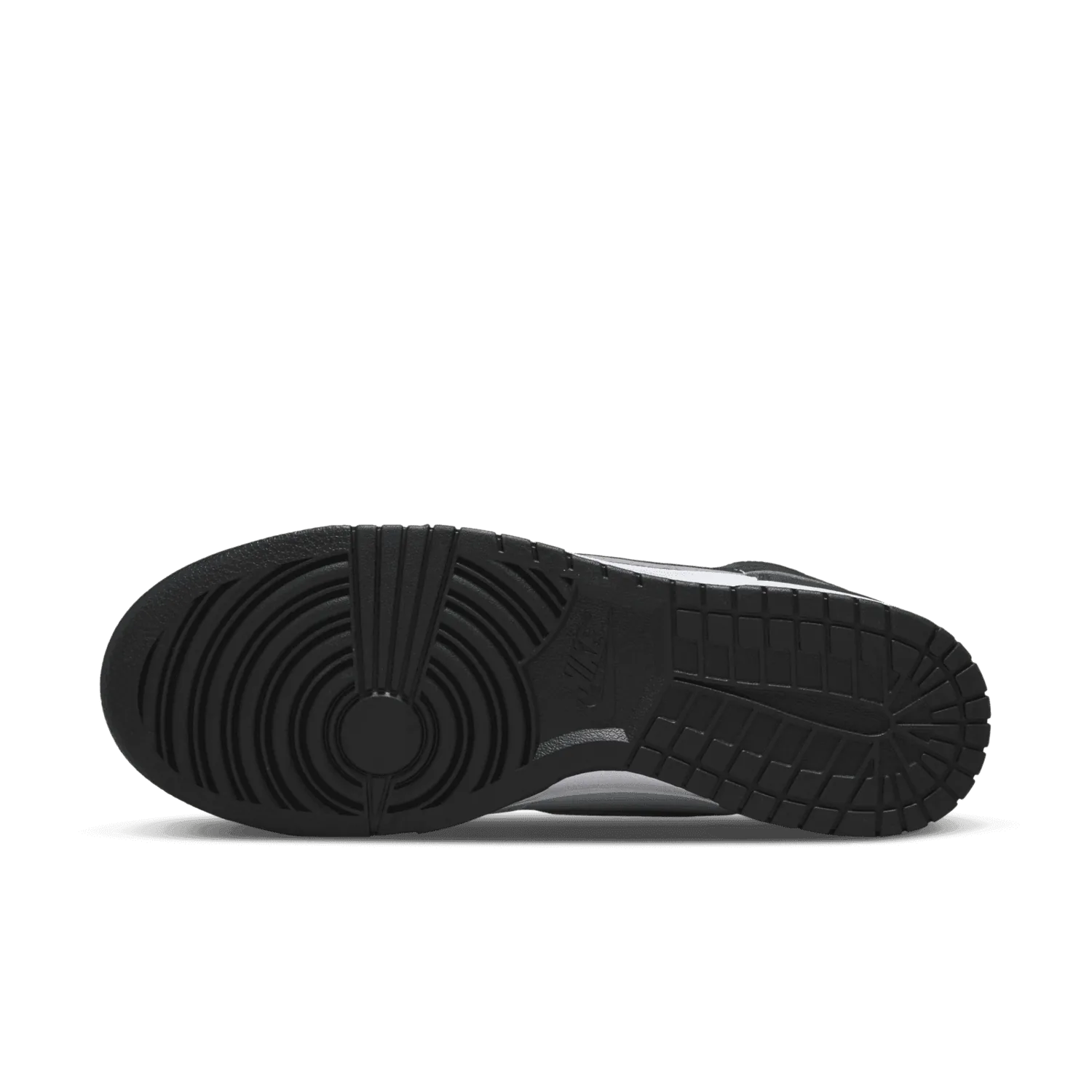Nike Dunk High White Black image 2