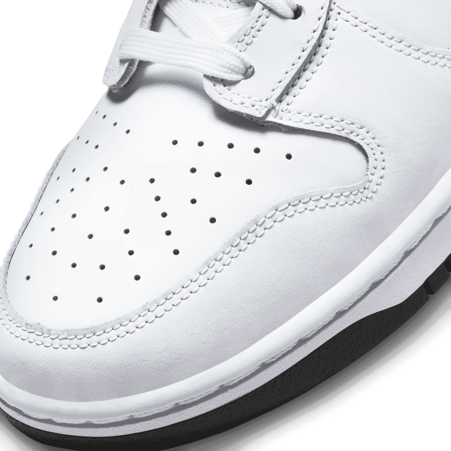 Nike Dunk High White Black image 6